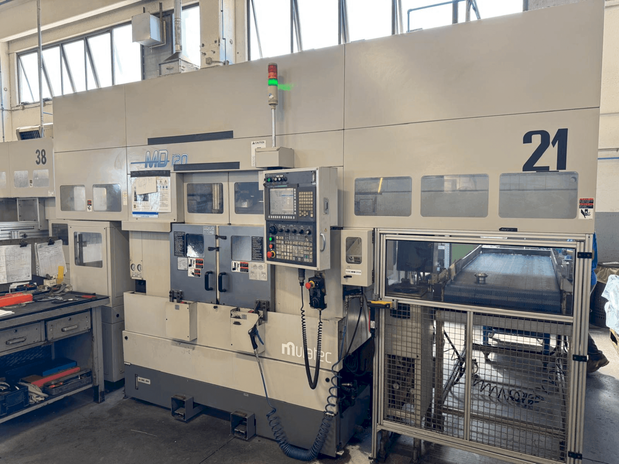 Prikaz stroja MURATA Model MURATEC MD 120 sprijeda
