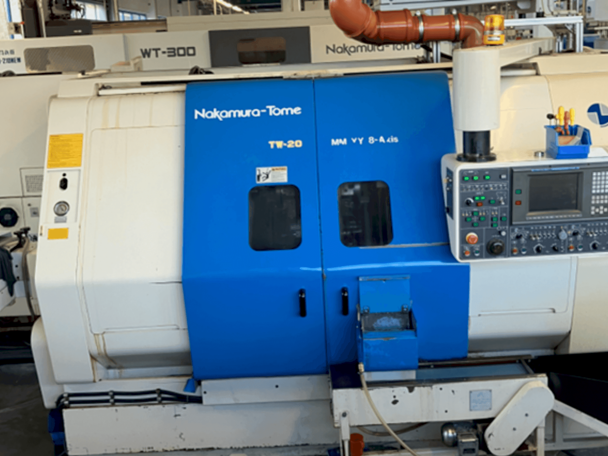 Prikaz stroja NAKAMURA-TOME TW-20 sprijeda