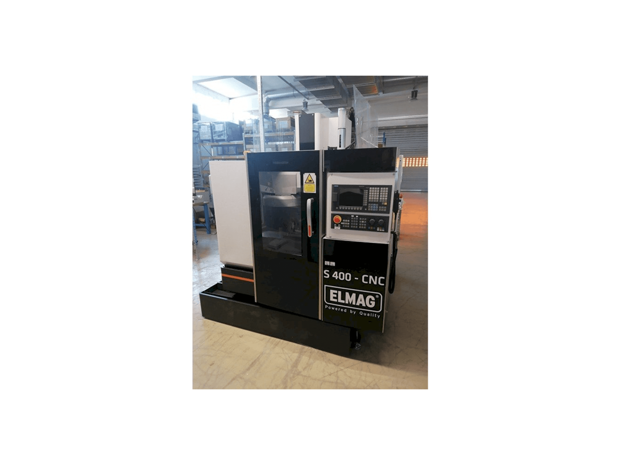 Prikaz stroja ELMAG S 400 CNC sprijeda