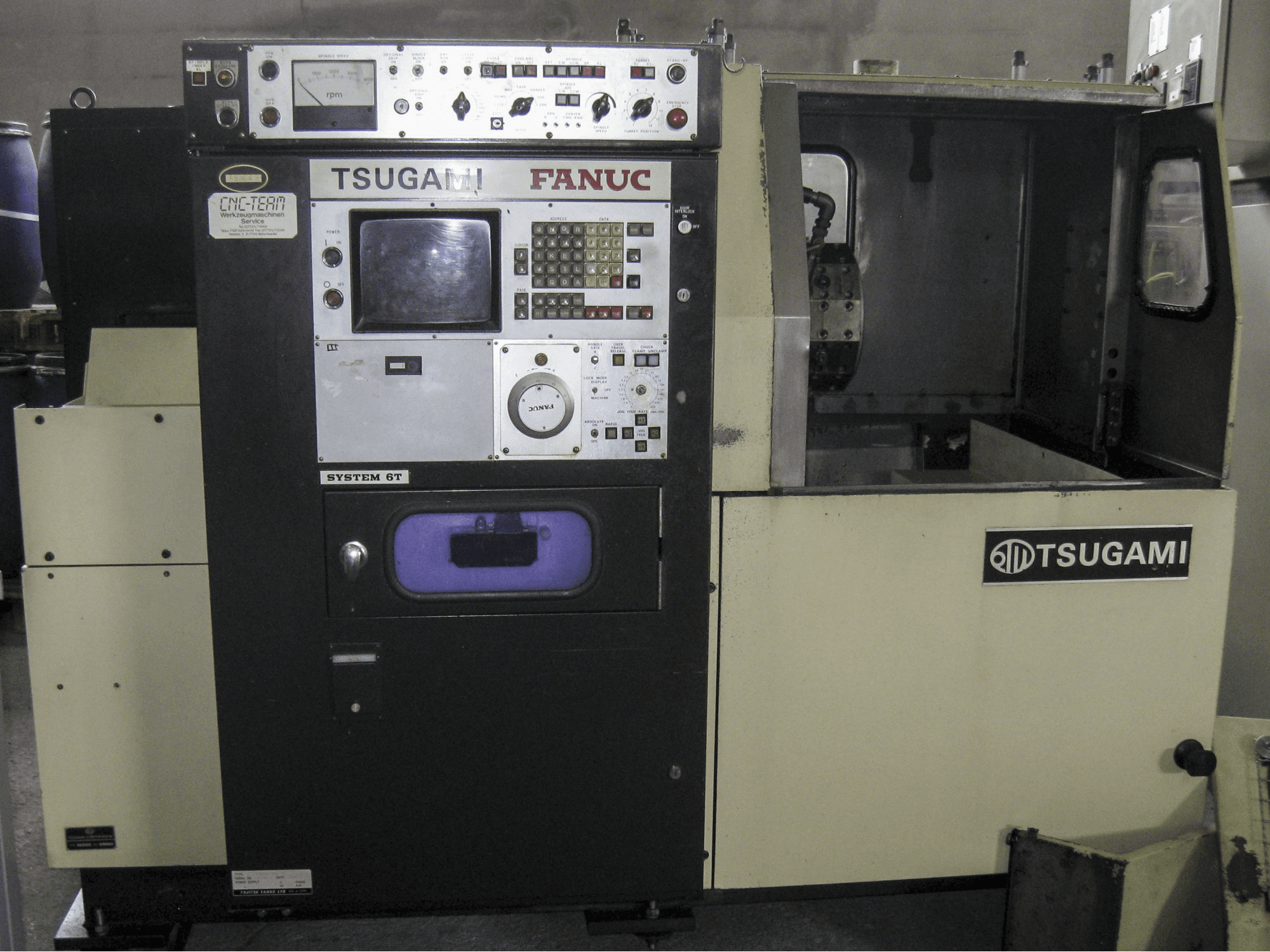 Prikaz stroja TSUGAMI T-NCM 45/160 sprijeda