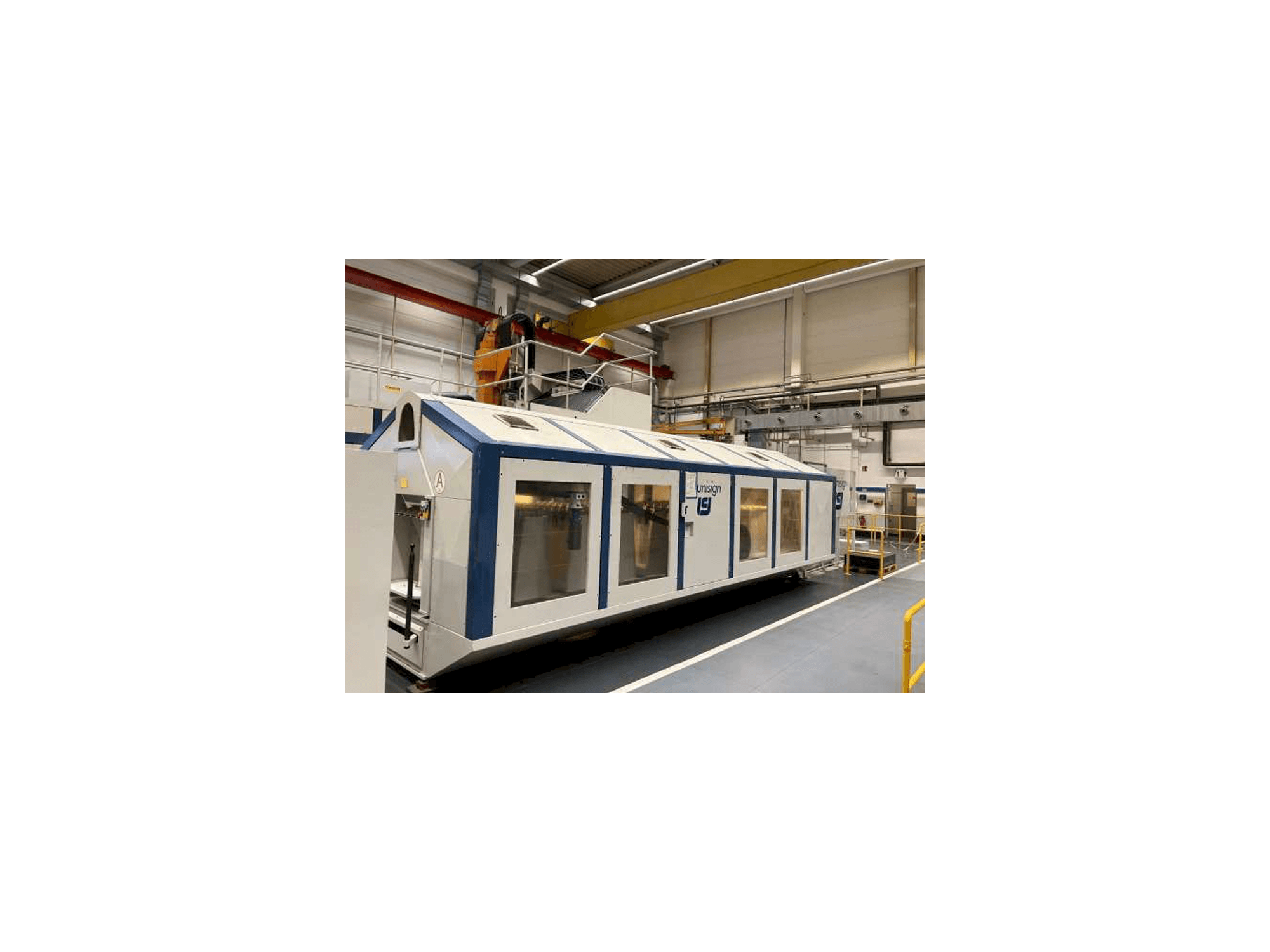 Prikaz stroja Unisign UNICOM 8 sprijeda