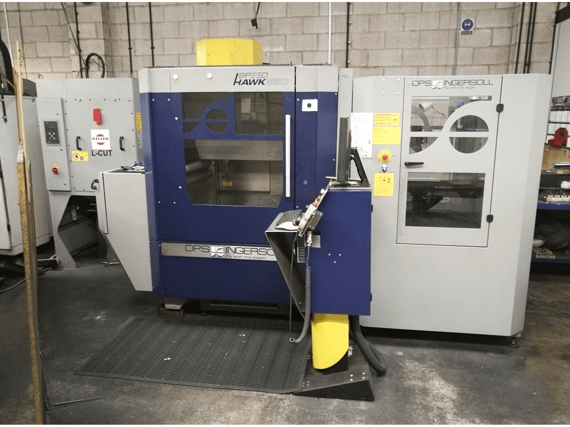 Prikaz stroja OPS-INGERSOLL Speed Hawk 550 sprijeda