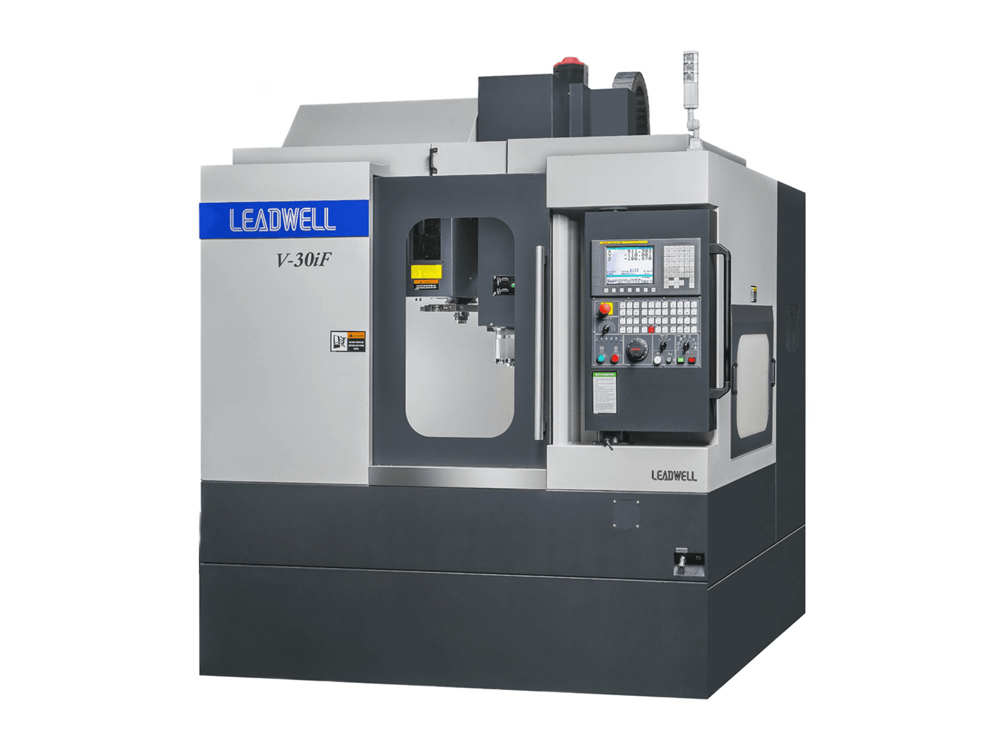 Prikaz stroja Leadwell V-30iF sprijeda