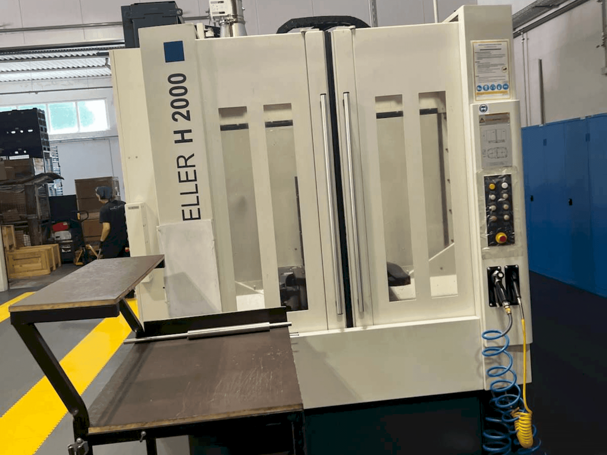 Prikaz stroja HELLER H2000 sprijeda