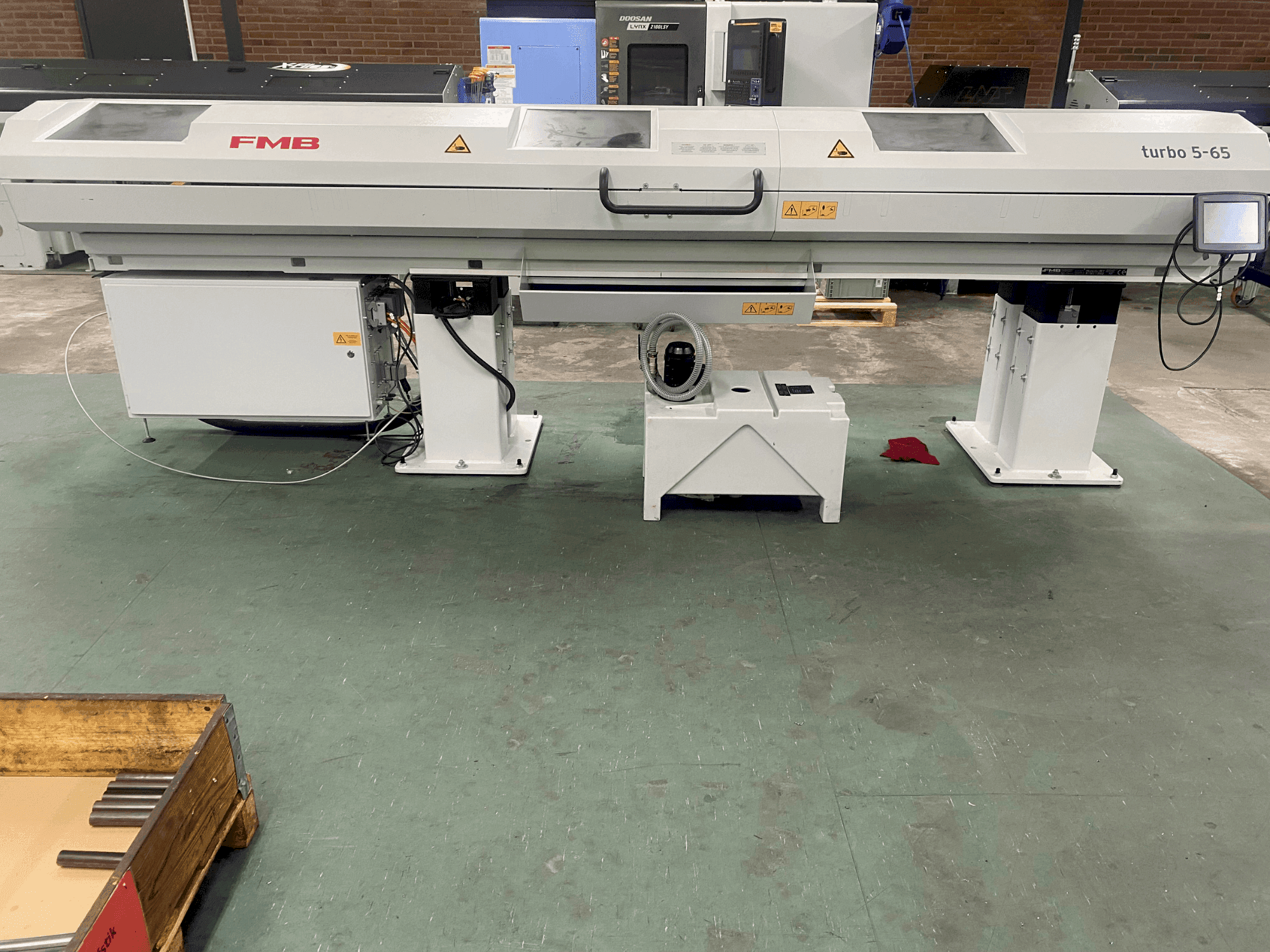 Prikaz stroja FMB Turbo 5-65 sprijeda