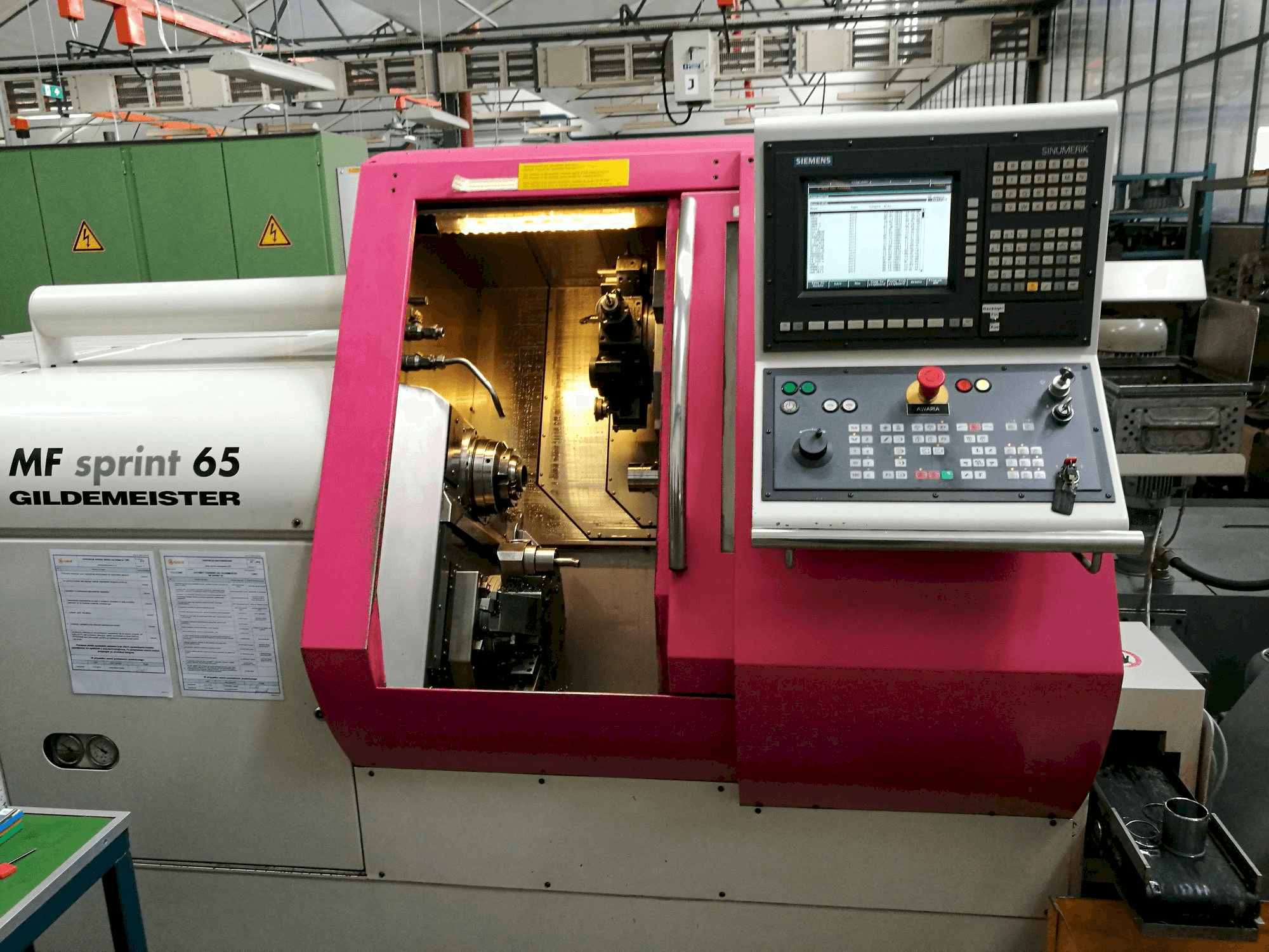 Prikaz stroja Gildemeister MF Sprint 65 sprijeda