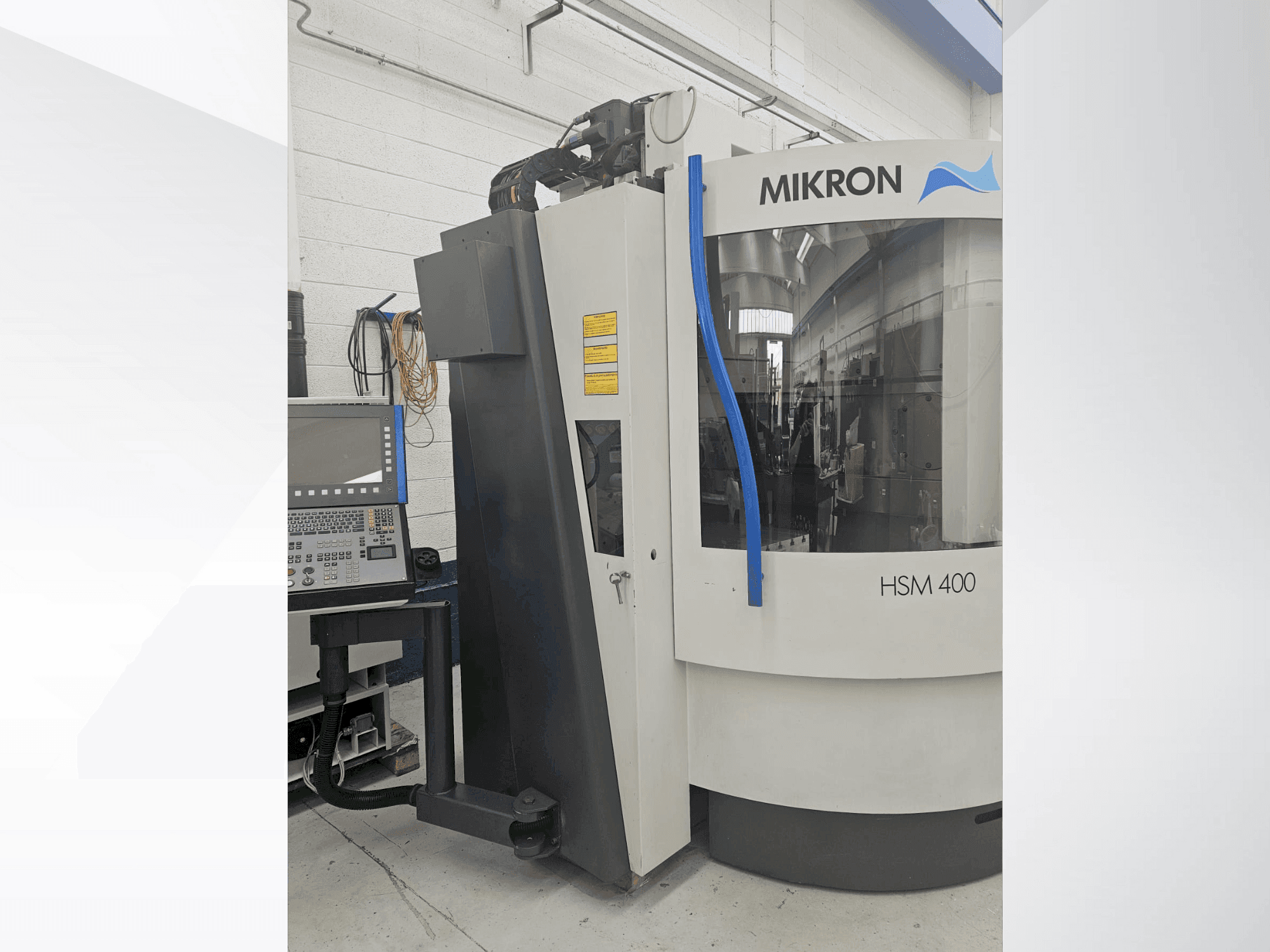 Prikaz stroja MIKRON HSM 400 sprijeda