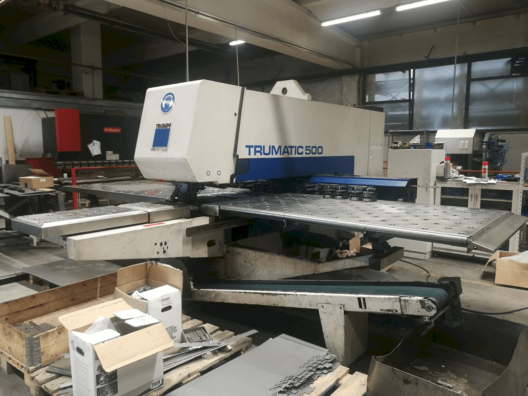 Prikaz stroja Trumpf Trumatic 500 sprijeda