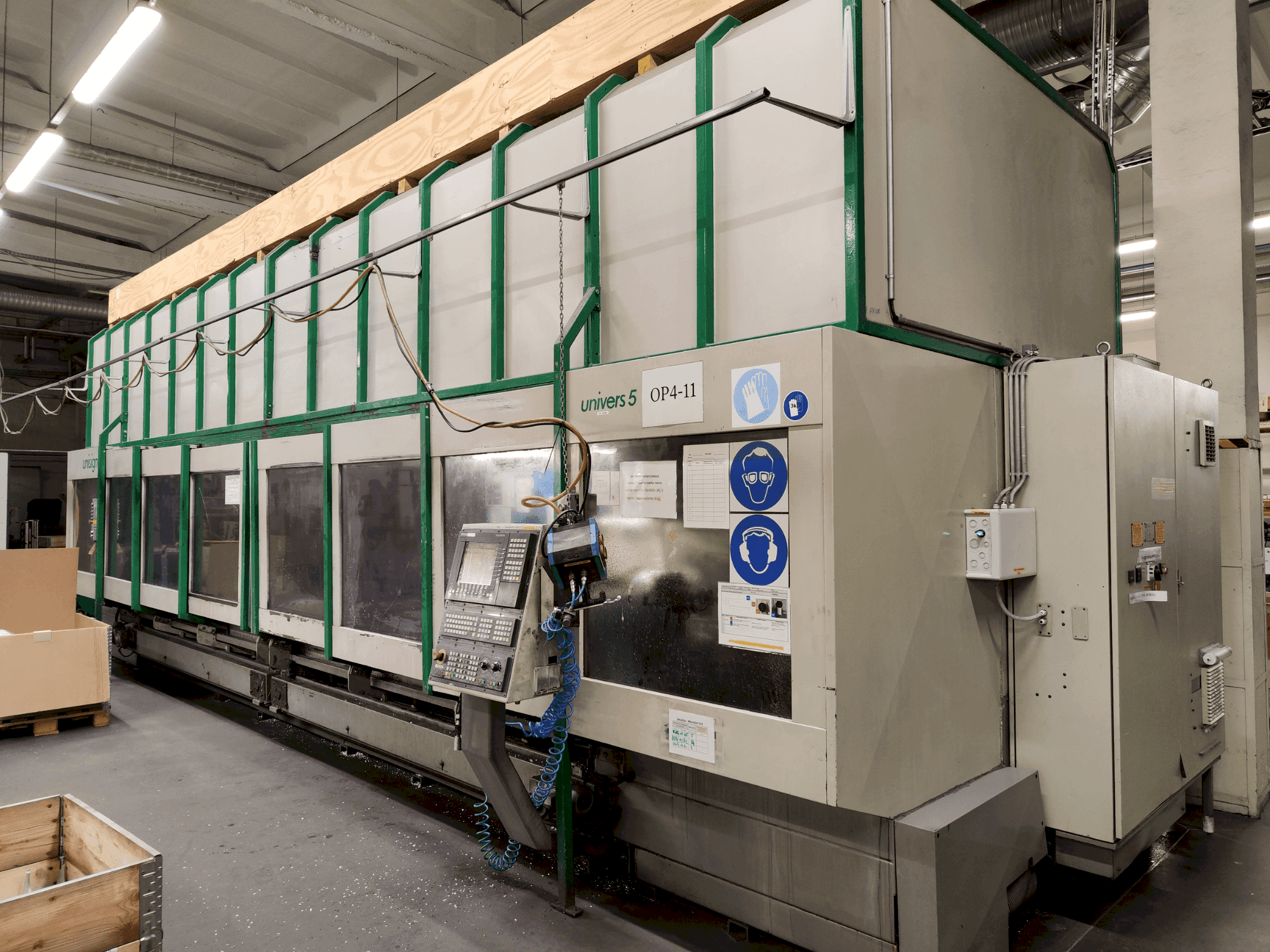 Prikaz stroja Unisign UNIVERS 5 sprijeda