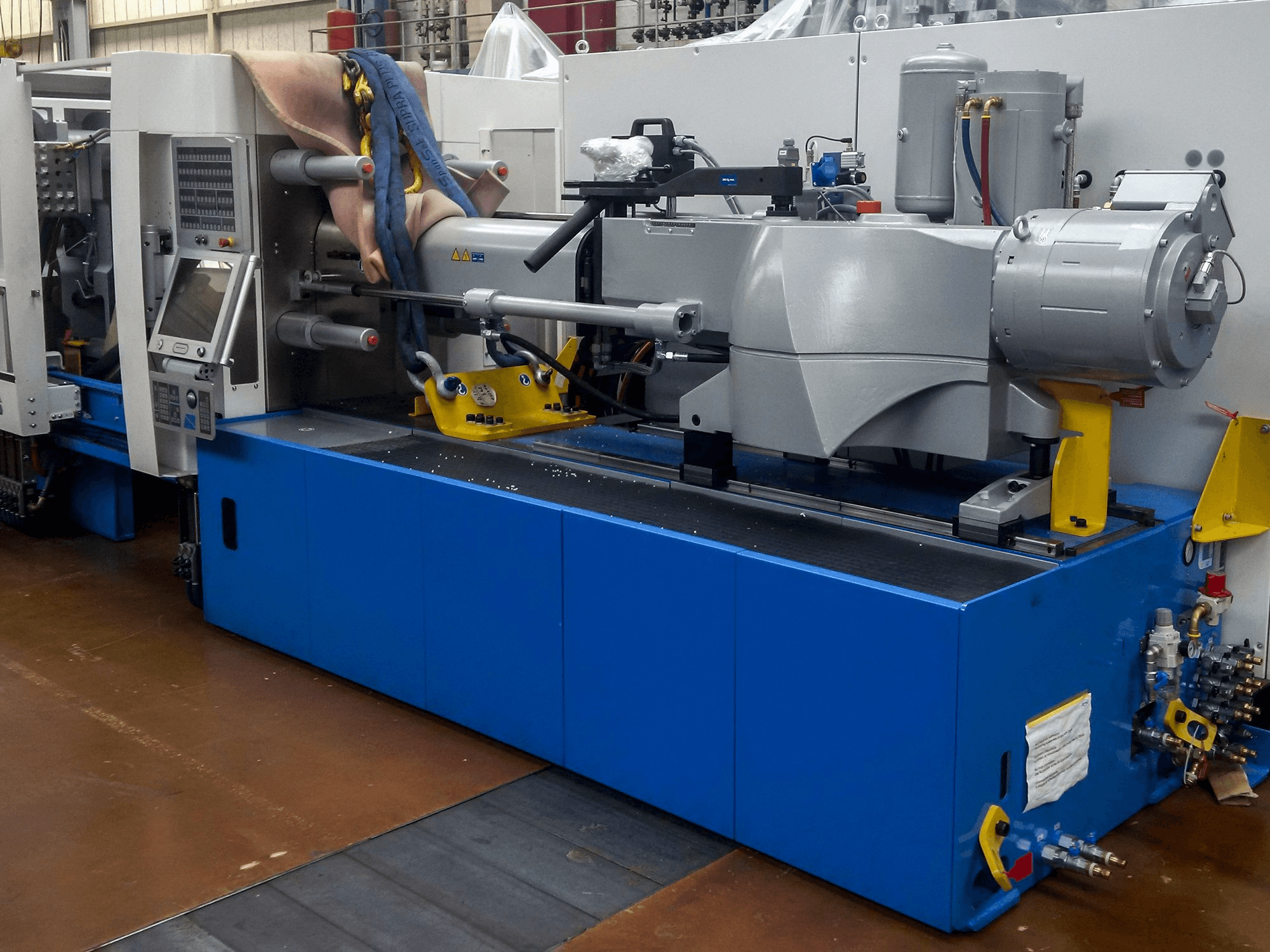 Prikaz stroja Netstal ELION 1200-510 slijeva