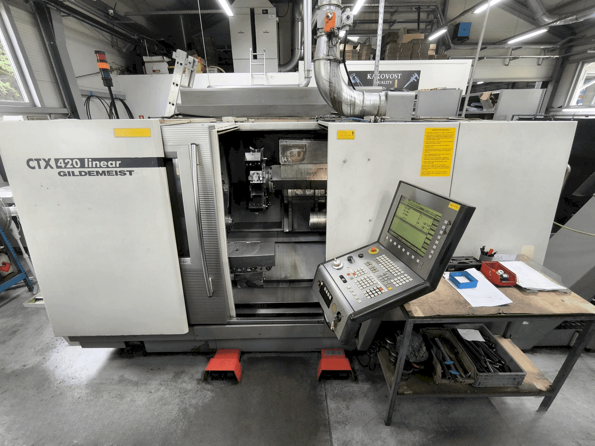Prikaz stroja Gildemeister GILDEMEISTER CTX 420 linear sprijeda