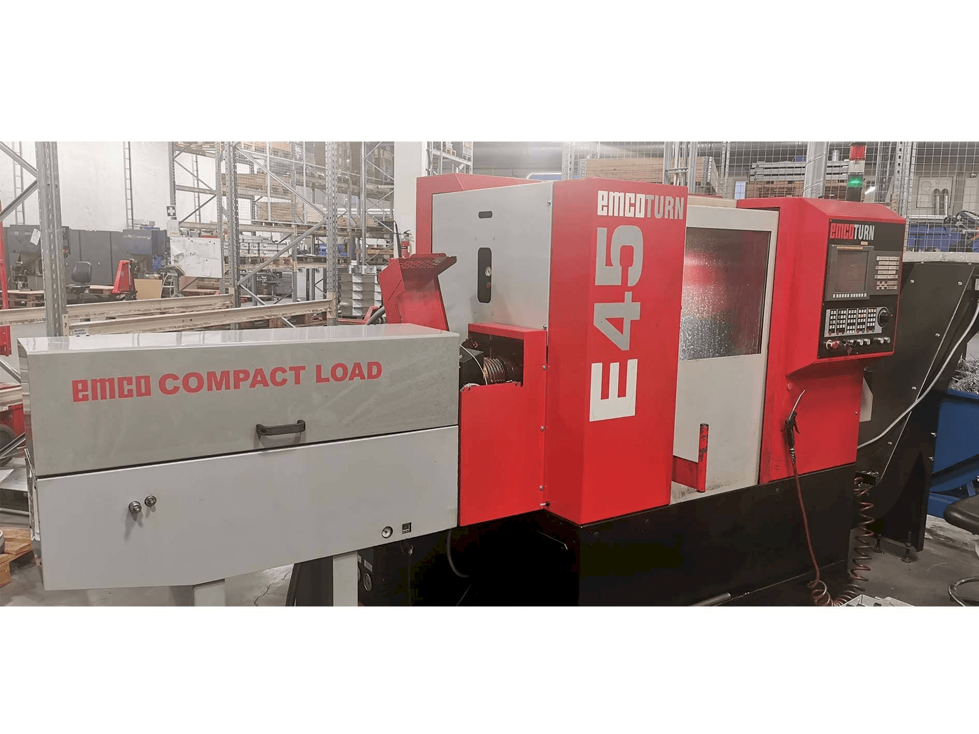 Prikaz stroja Emcoturn E 45 sprijeda