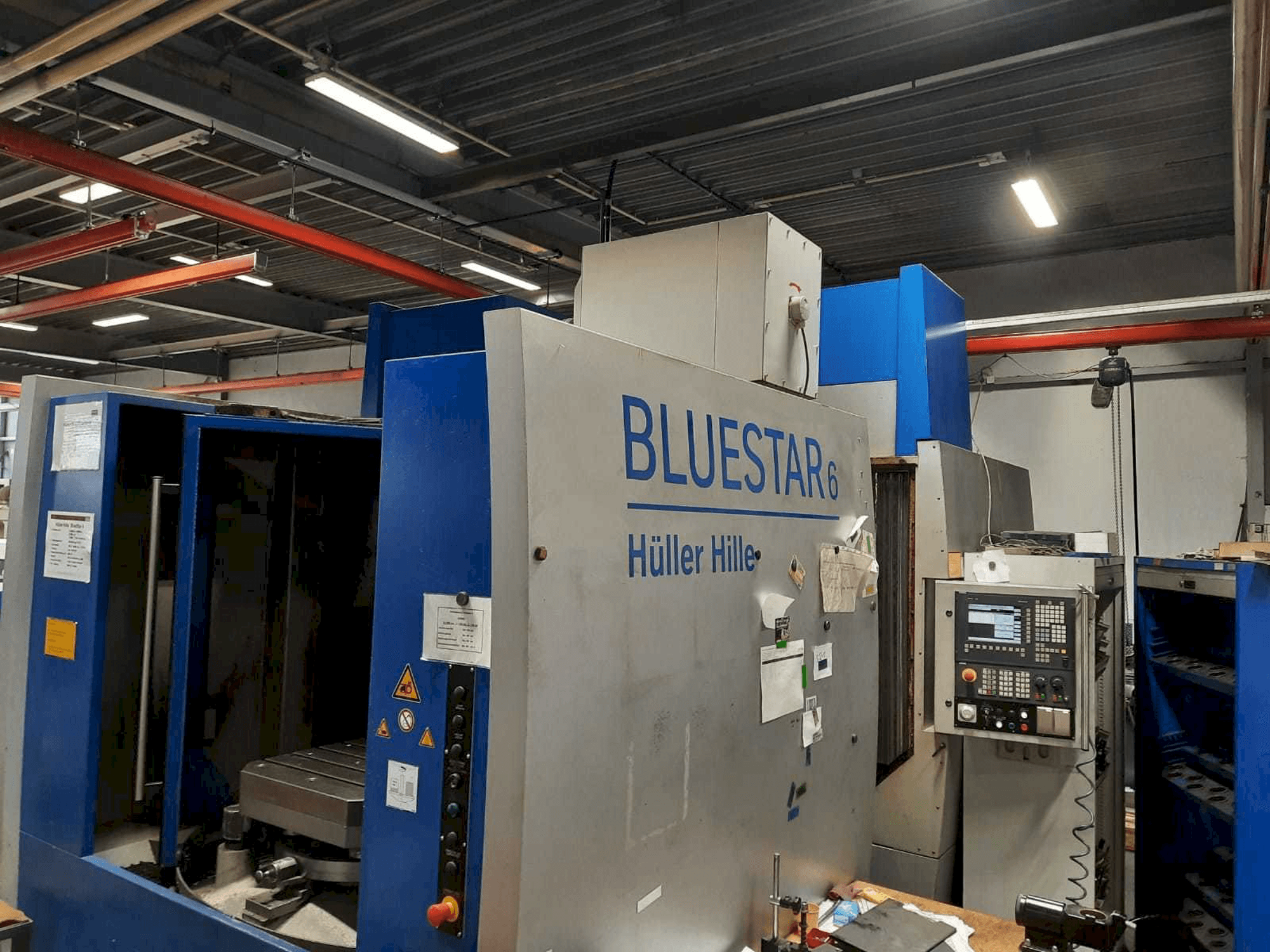 Prikaz stroja Hueller Hille Bluestar 6 sprijeda
