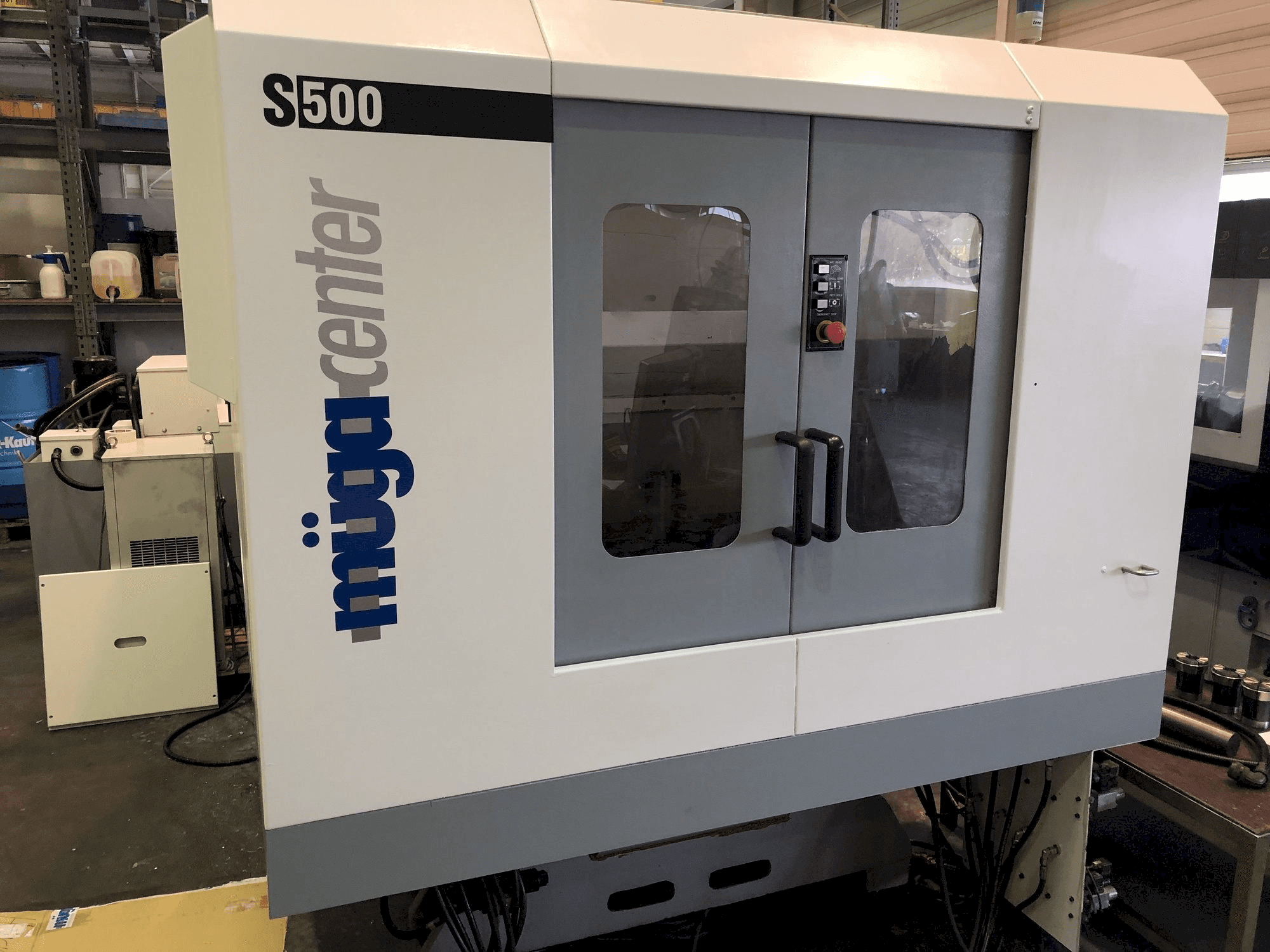 Prikaz stroja Muga S500 sprijeda