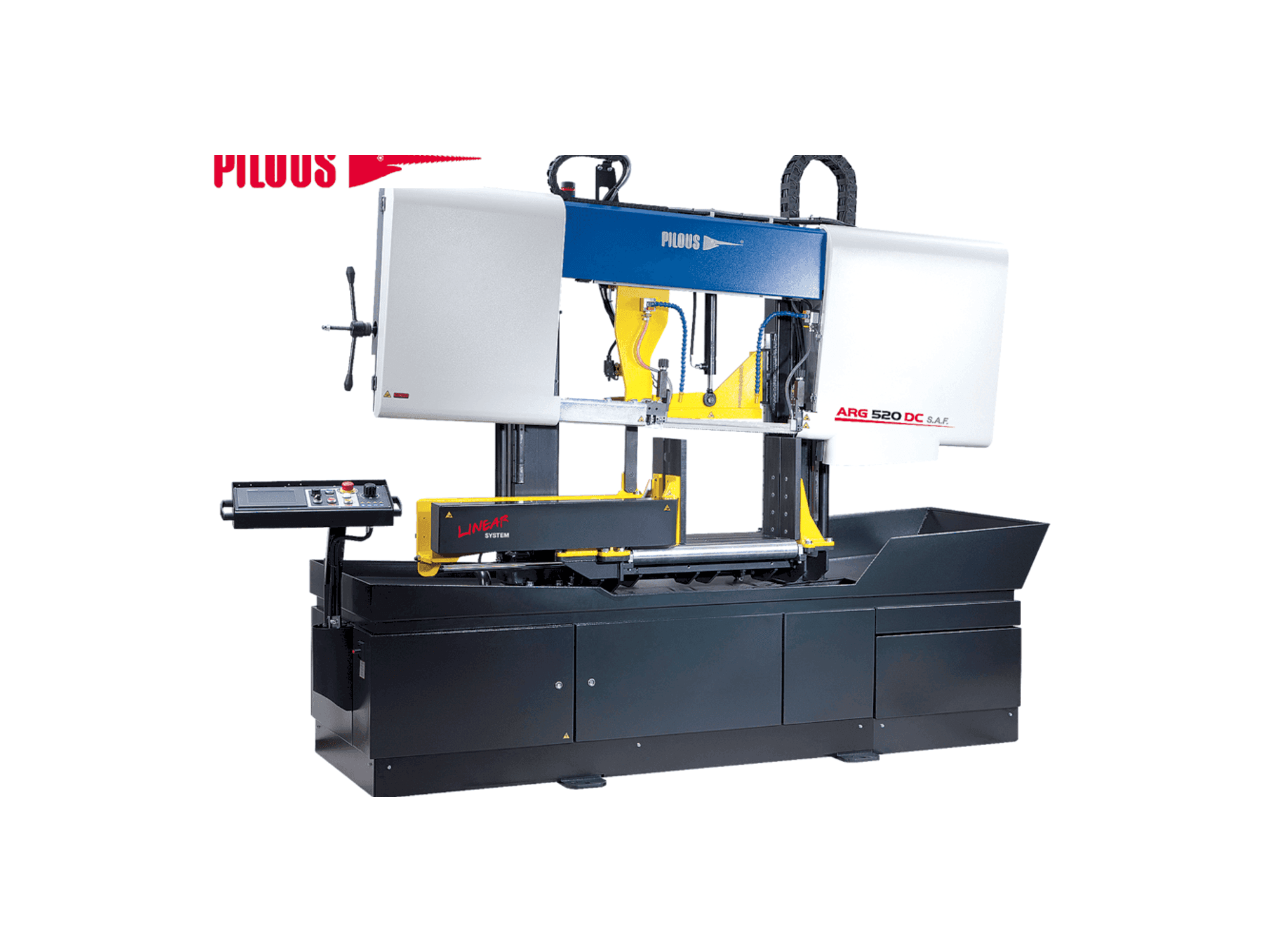 Prikaz stroja Pilous ARG 520 DC sprijeda