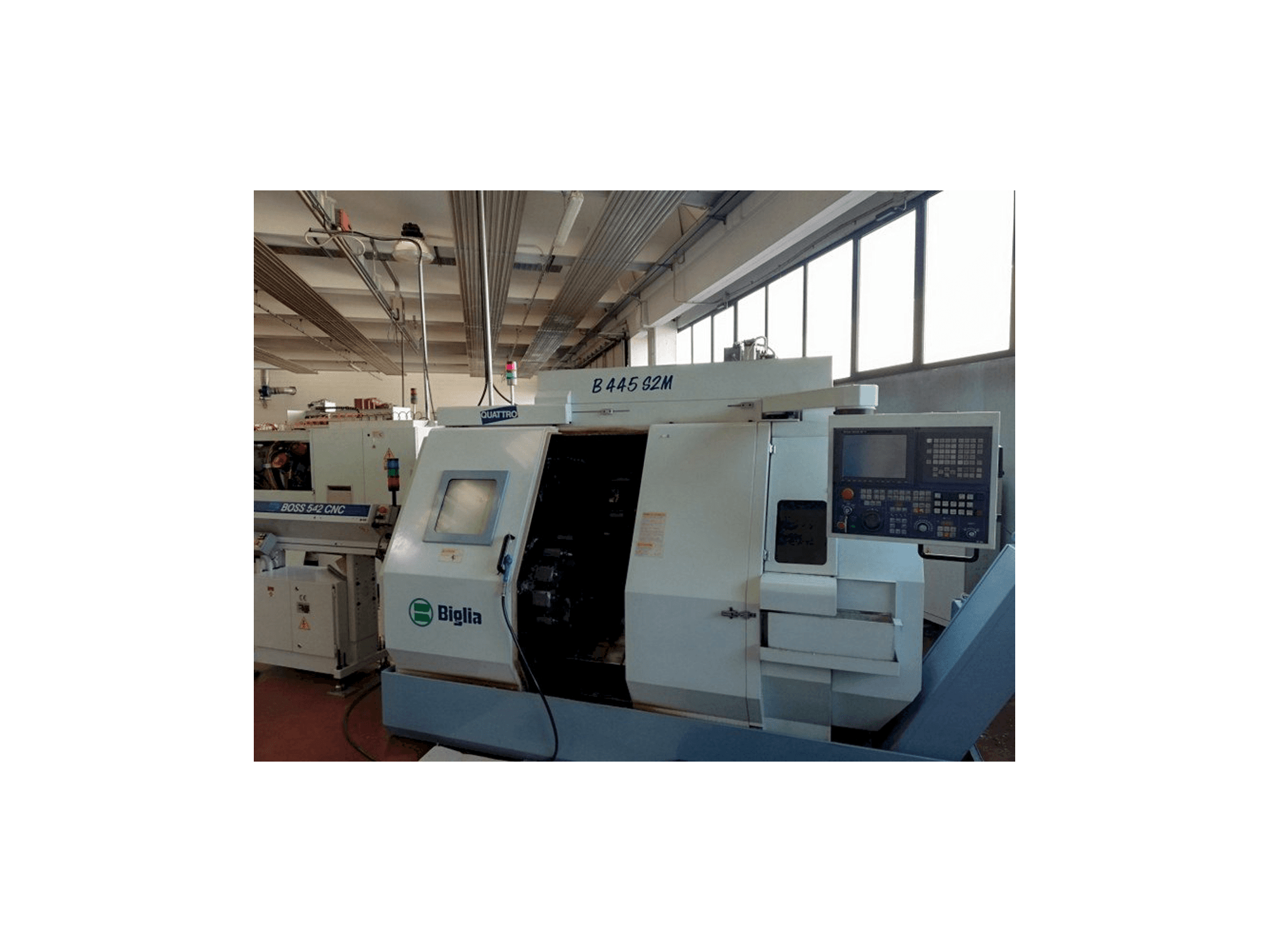 Prikaz stroja Biglia B 445 S2M sprijeda