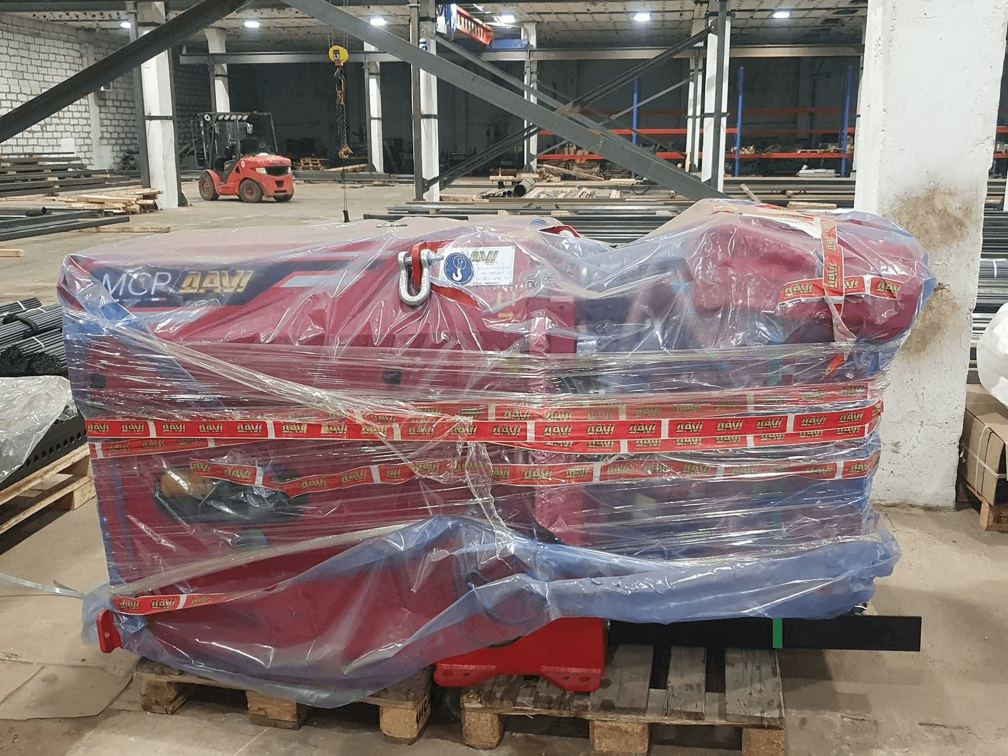 Prikaz stroja Davi MCP 9 sprijeda