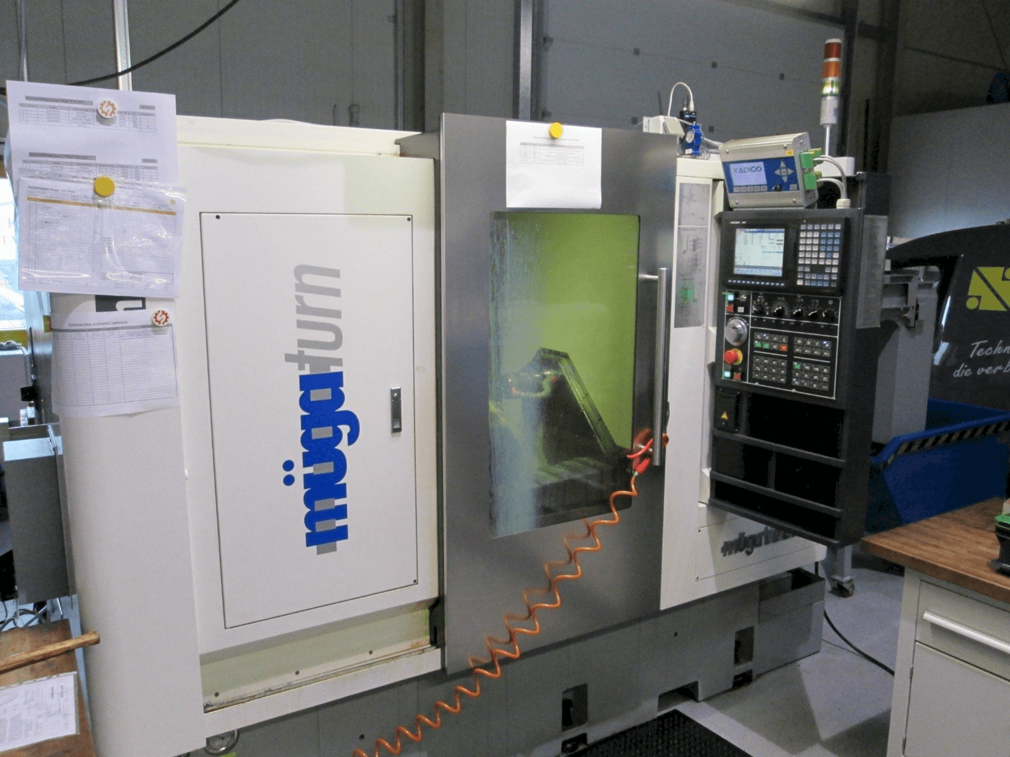 Prikaz stroja Muga iTwin sprijeda