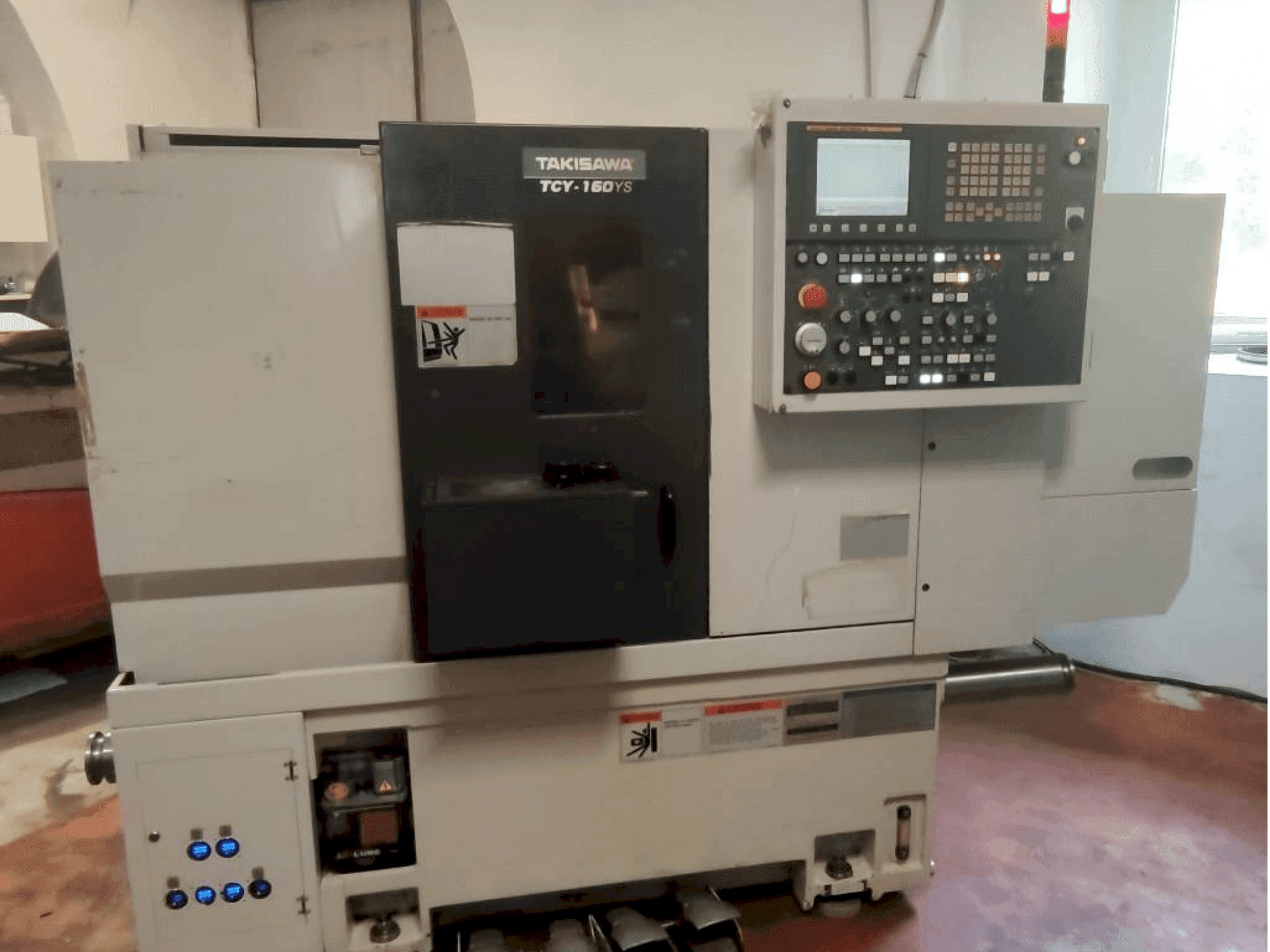 Prikaz stroja Takisawa TCY-160YS L3 sprijeda