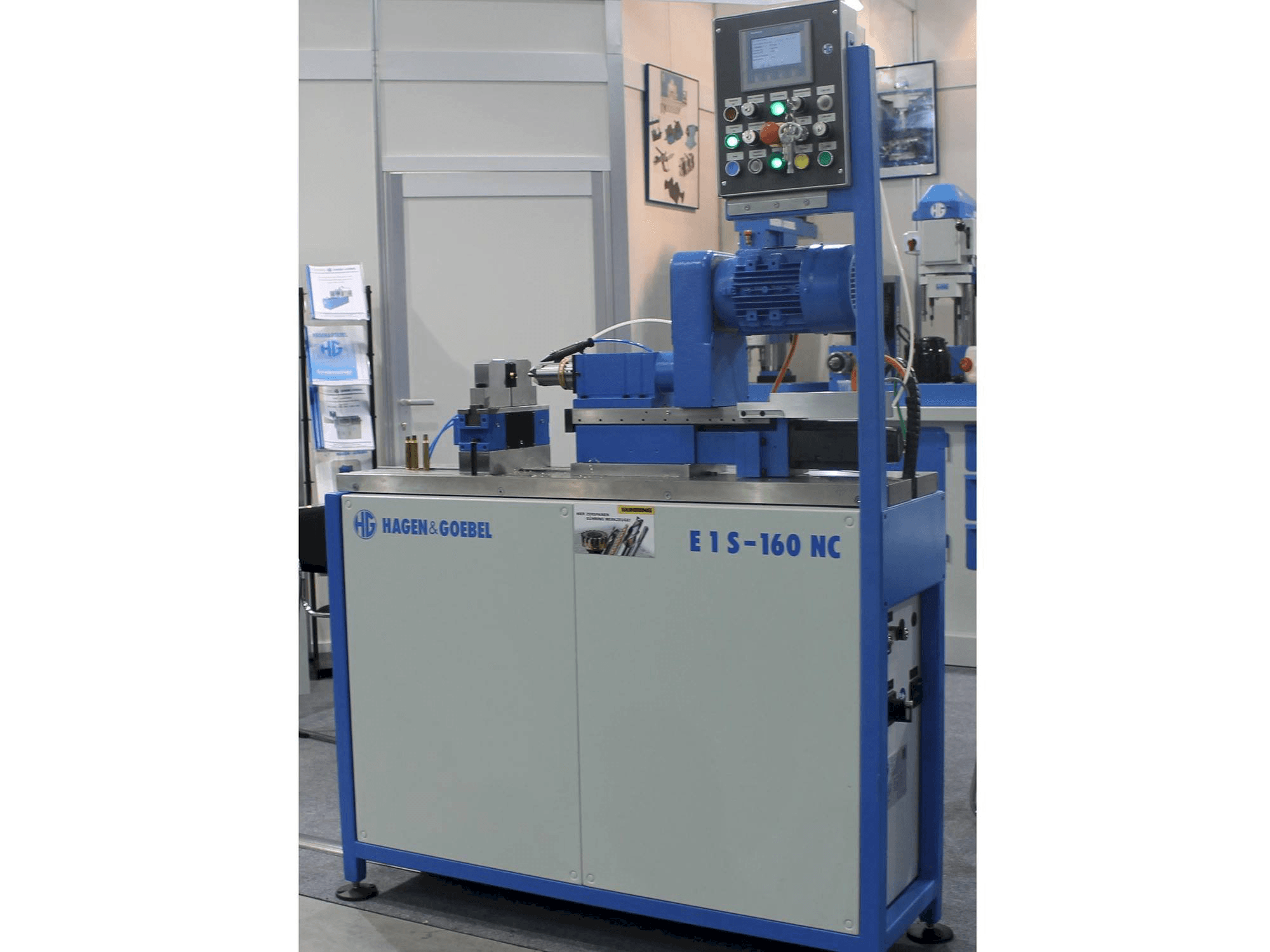 Prikaz stroja HAGEN&GOEBEL E 1 S – 160 NC sprijeda