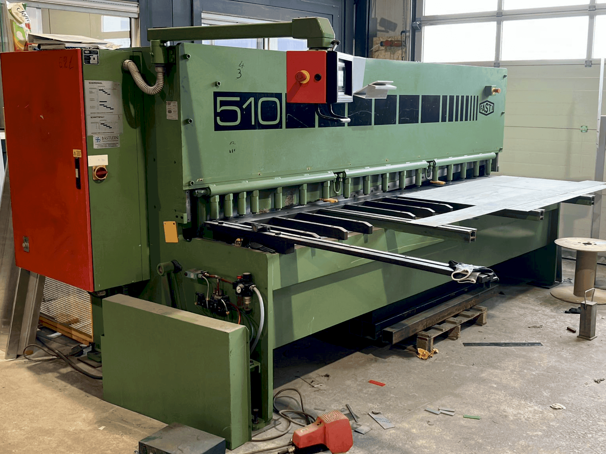 Prikaz stroja FASTI 510-30/6 sprijeda