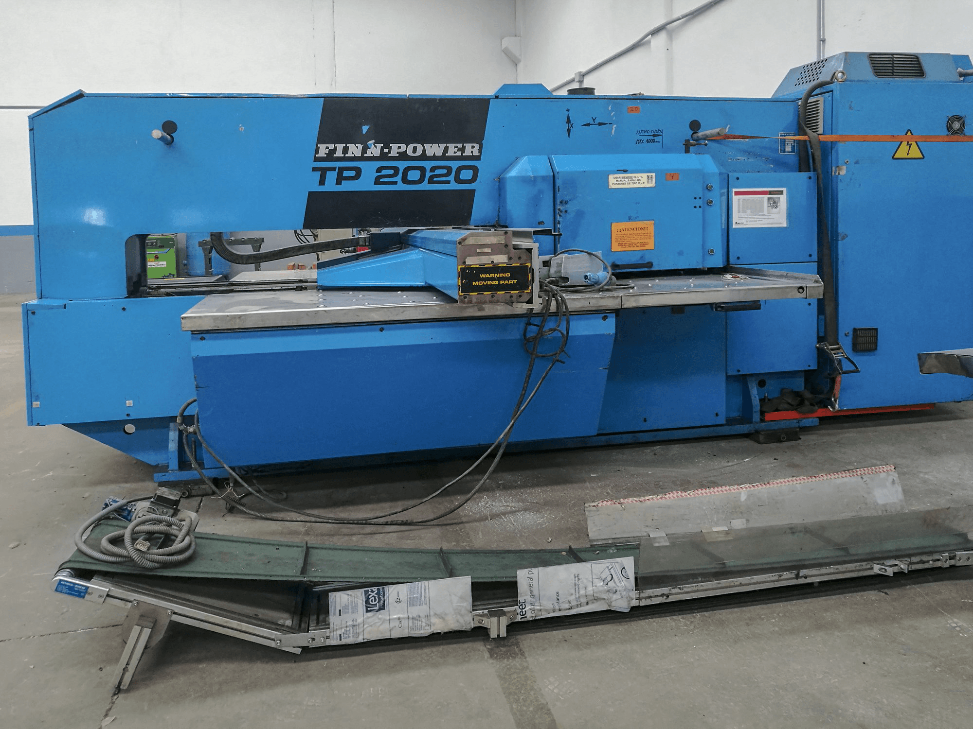 Prikaz stroja Finn-Power TP 2020 sprijeda