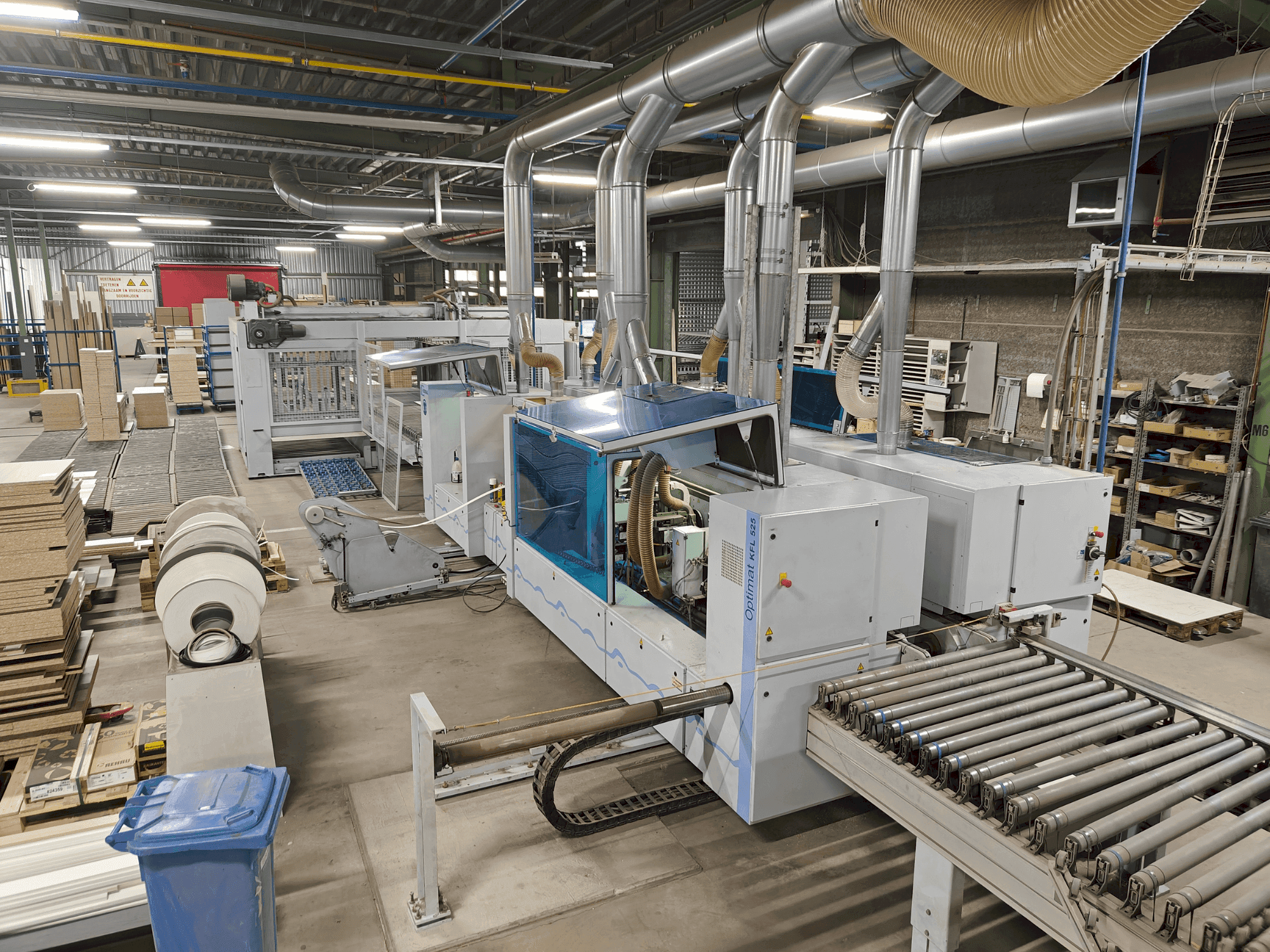 Prikaz stroja HOMAG Edgebanding line sprijeda