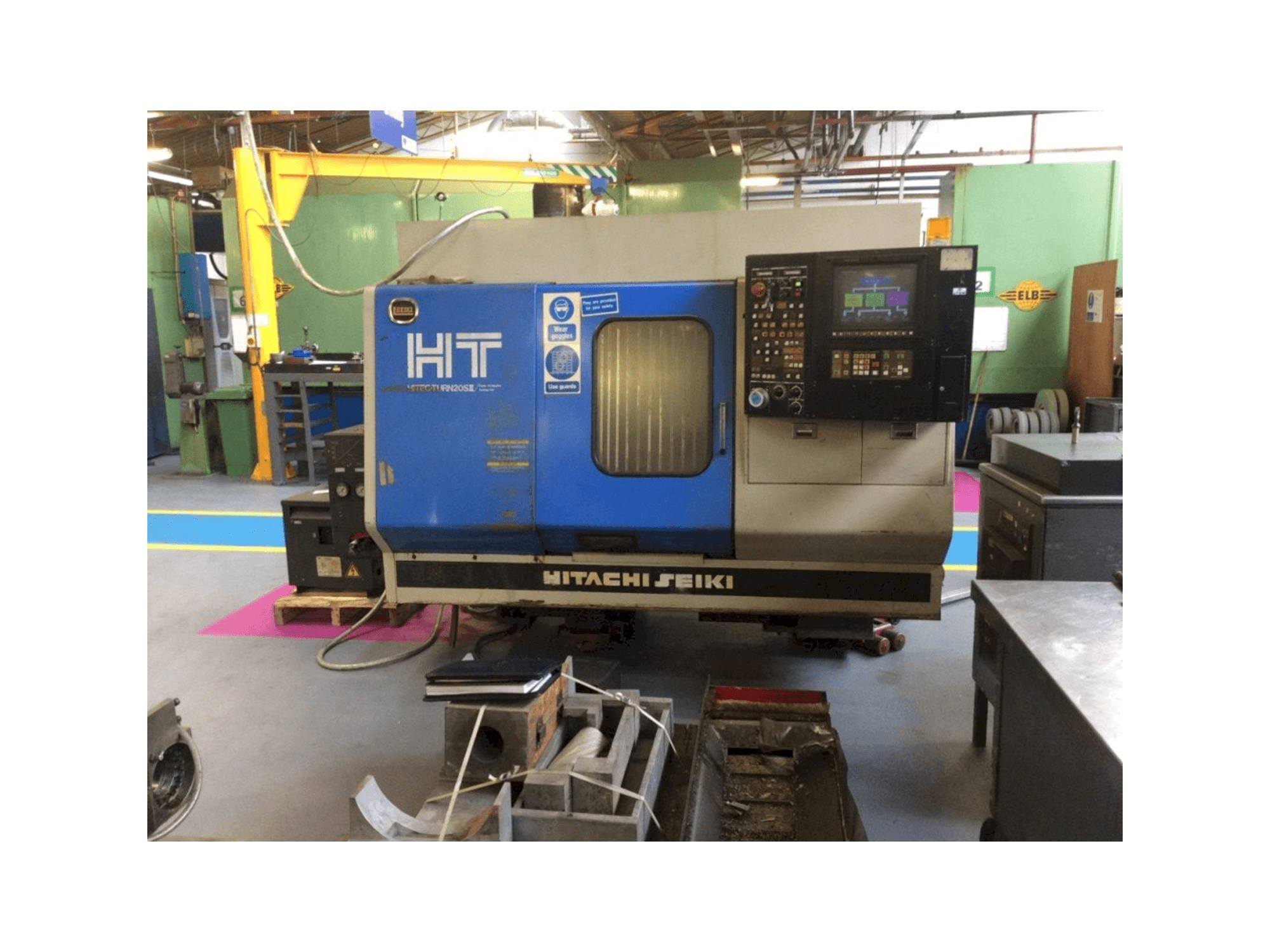 Prikaz stroja HITACHI SEIKI HT20SII sprijeda