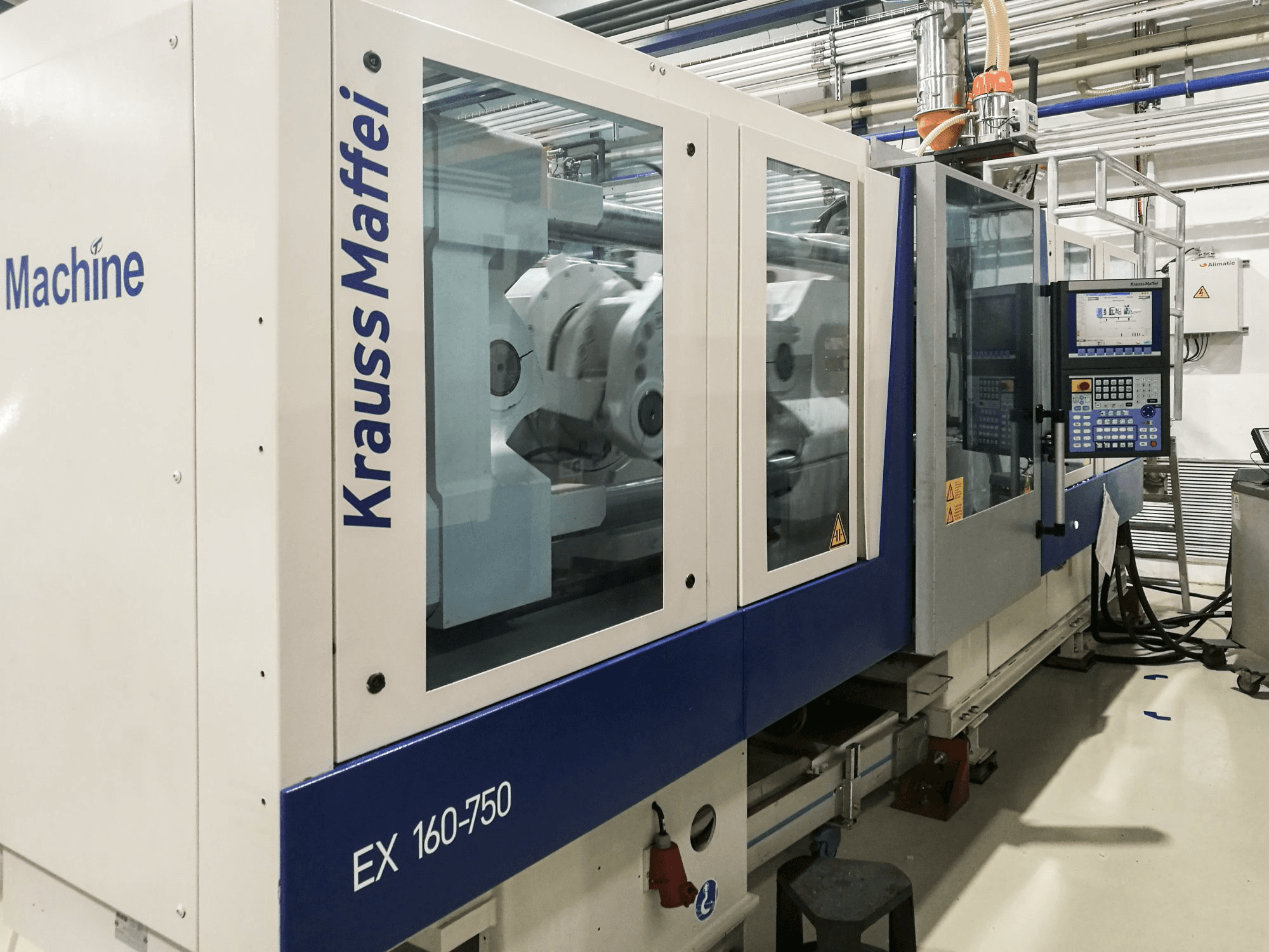 Prikaz stroja Krauss Maffei 160-750 EX slijeva