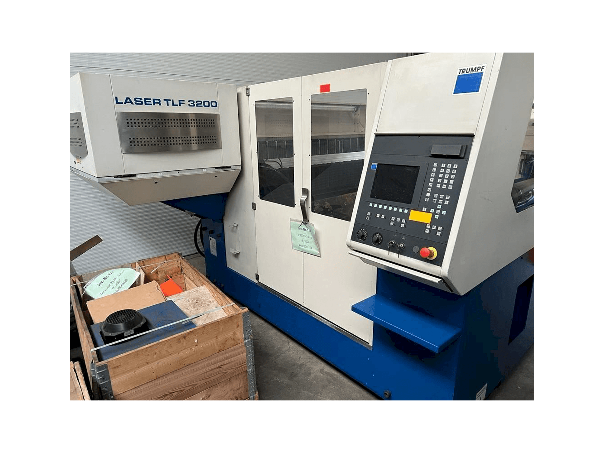 Prikaz stroja Trumpf Trumatic L3030 sprijeda