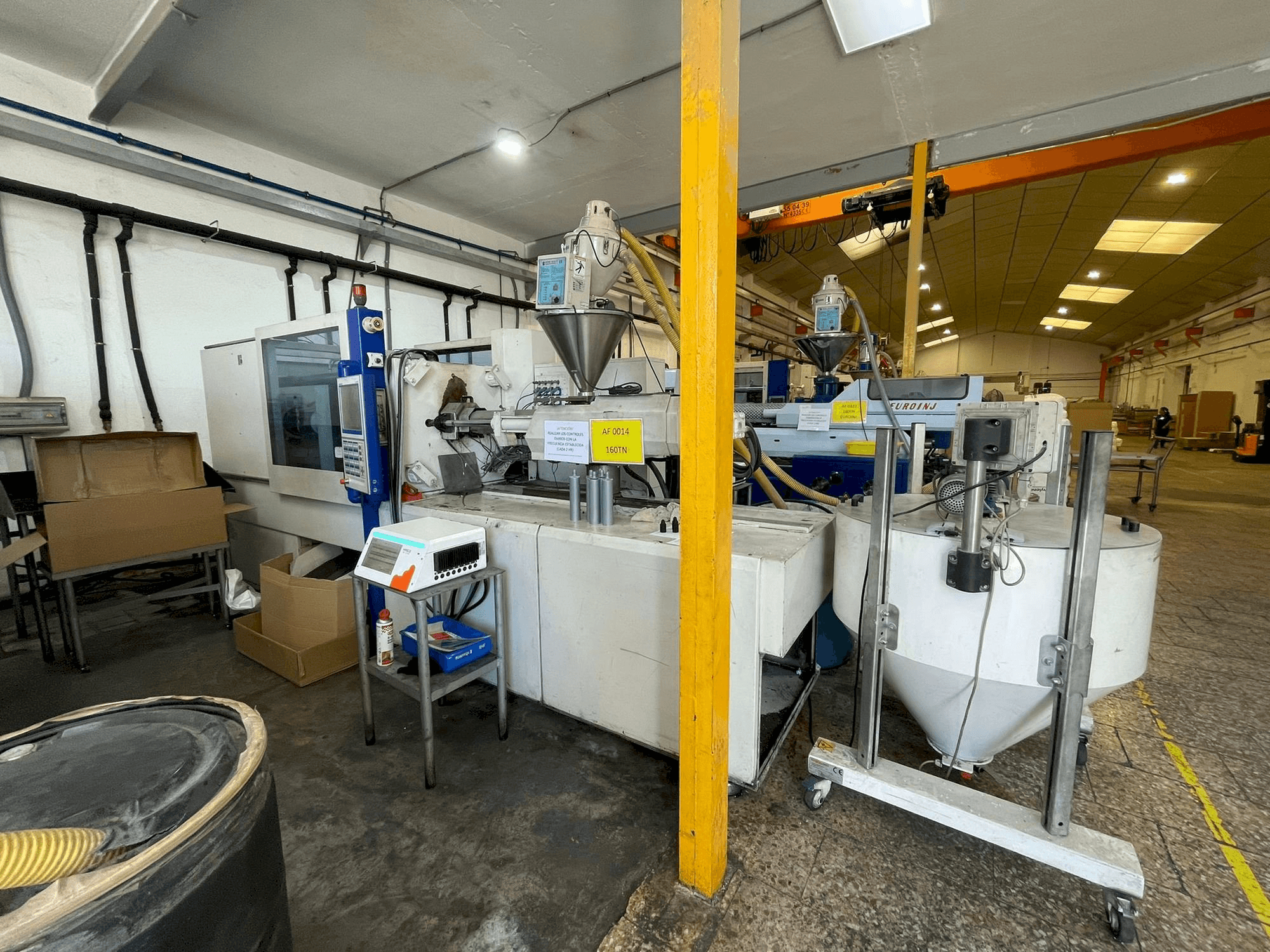 Prikaz stroja Battenfeld HM 160/525 E sprijeda