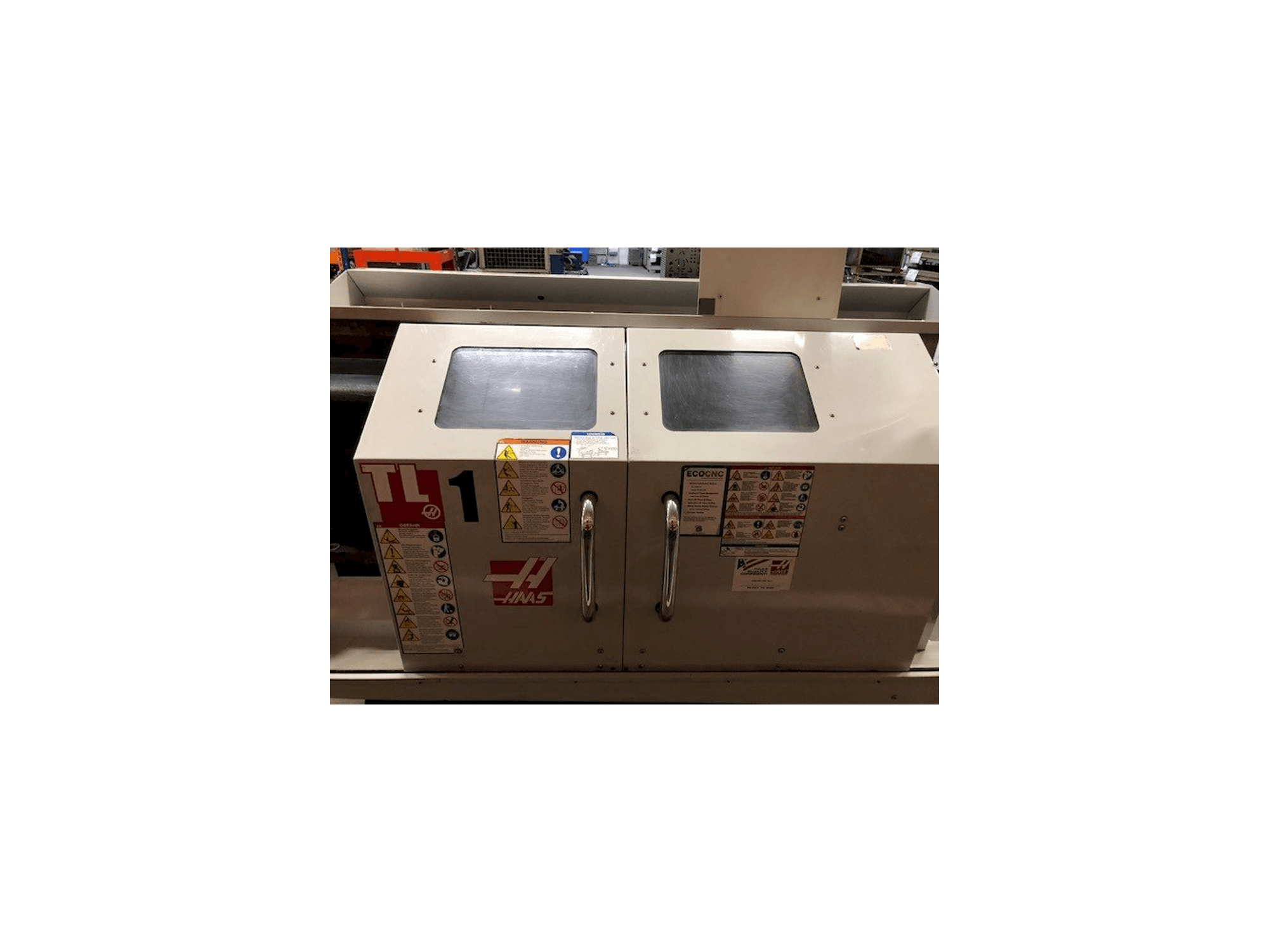 Prikaz stroja HAAS TL-1 sprijeda