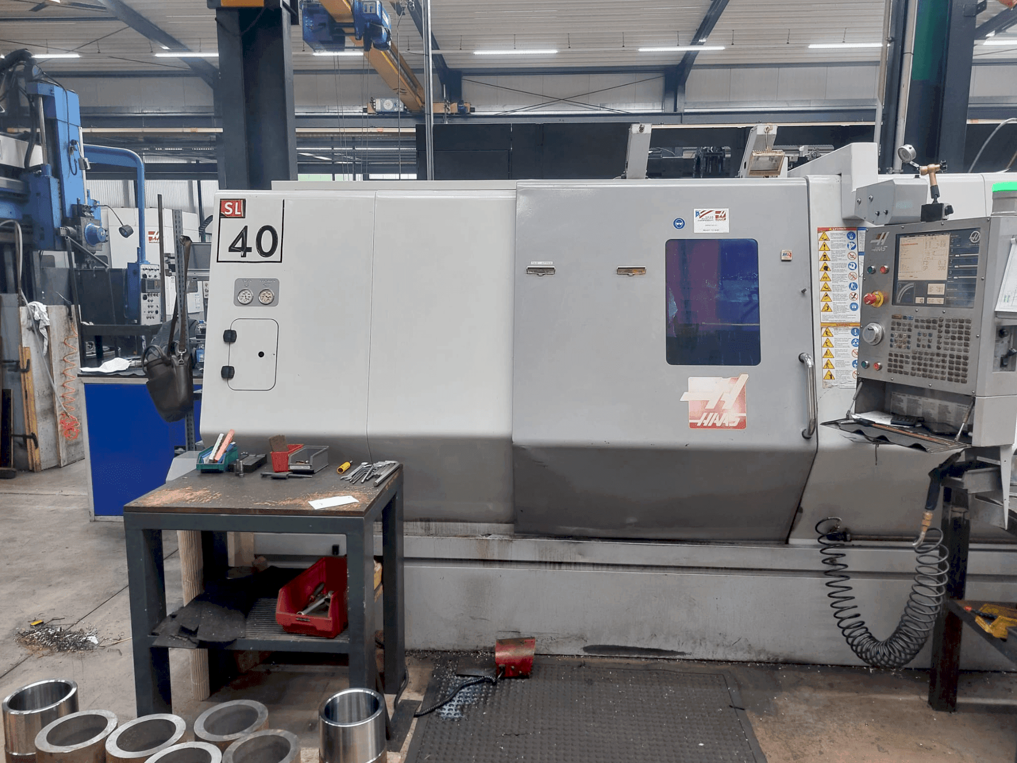 Prikaz stroja HAAS SL-40 sprijeda
