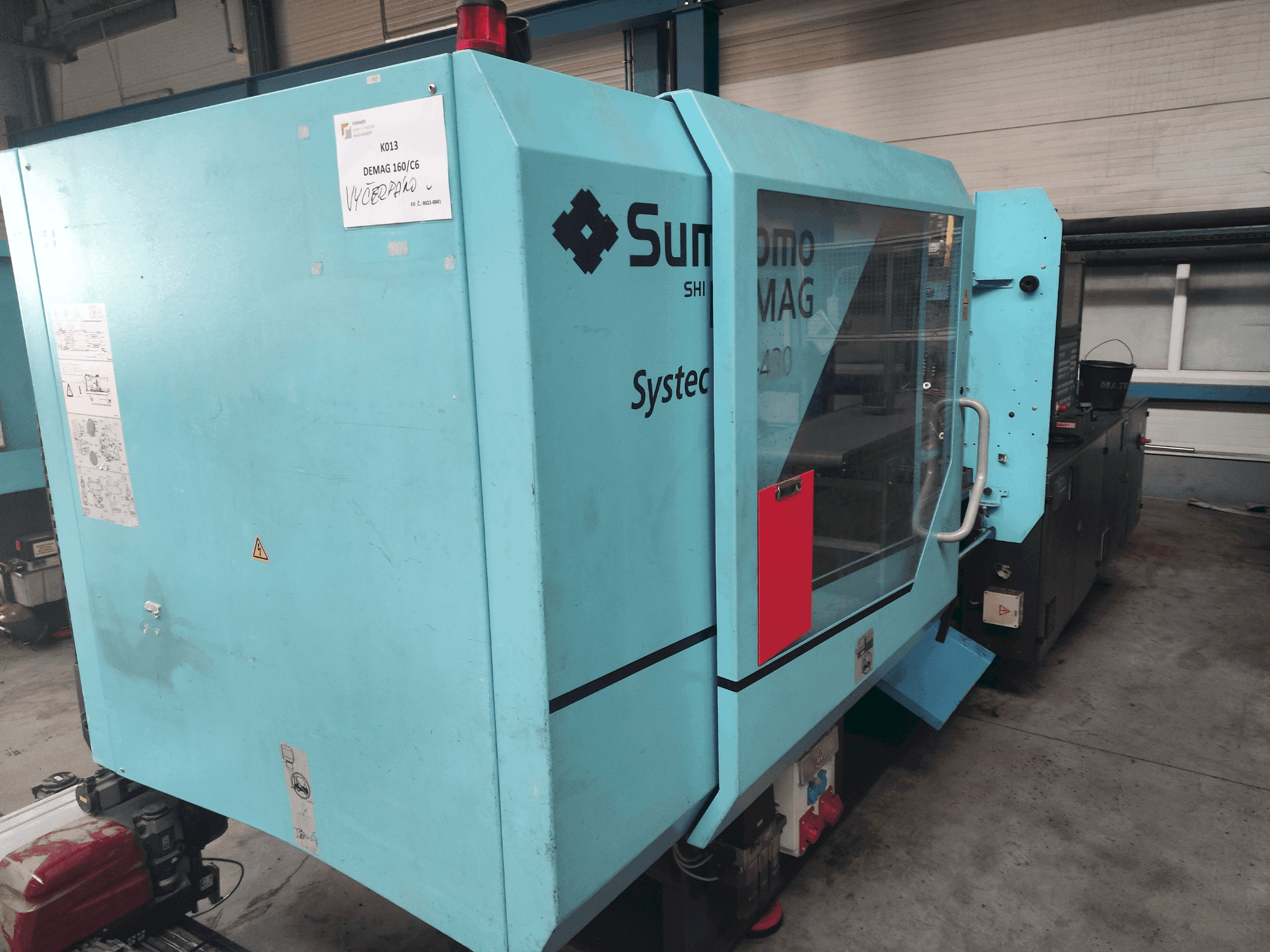 Prikaz stroja DEMAG Systec 160-520/430 sprijeda