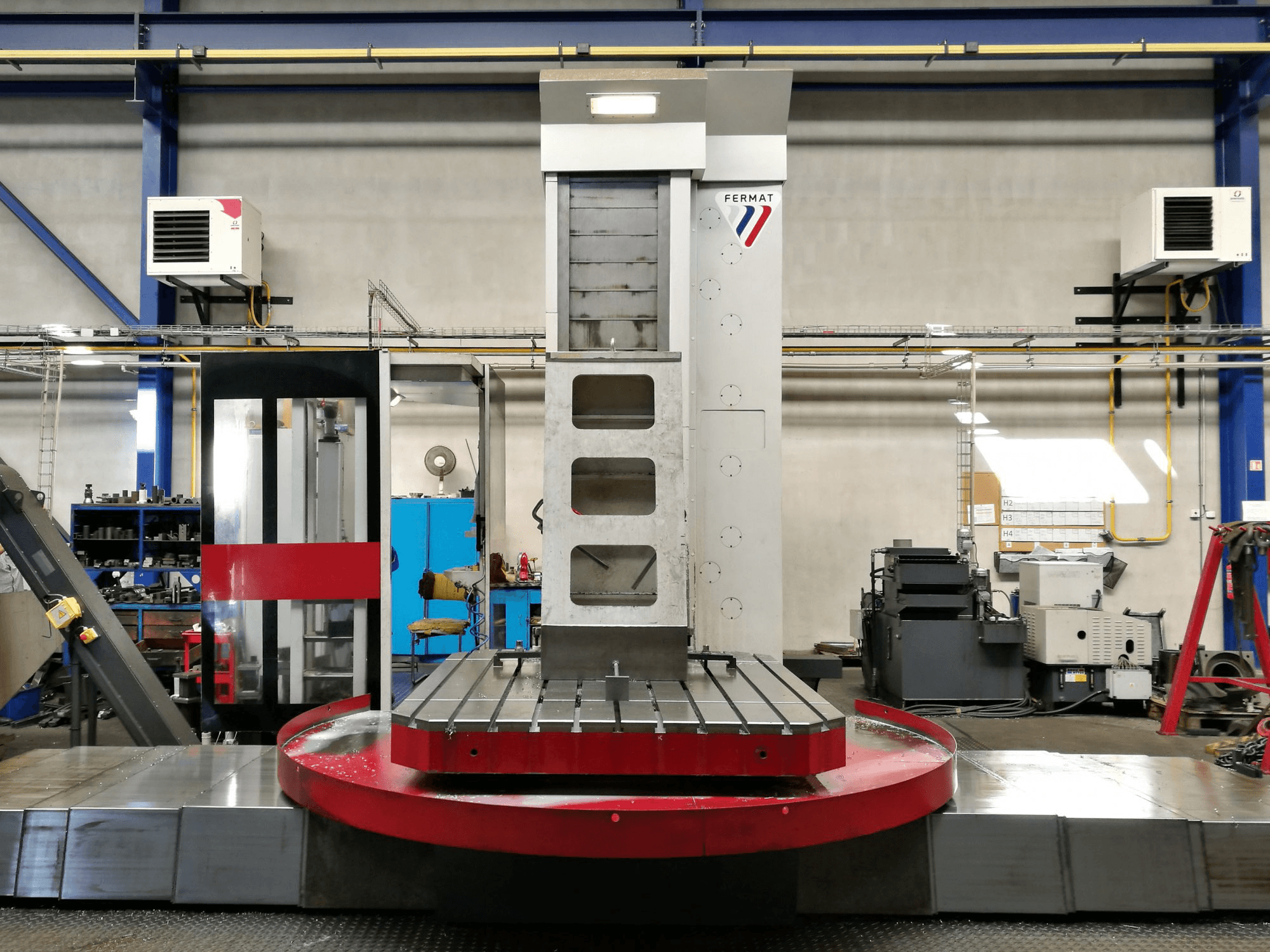 Prikaz stroja FERMAT WFT 13 CNC sprijeda