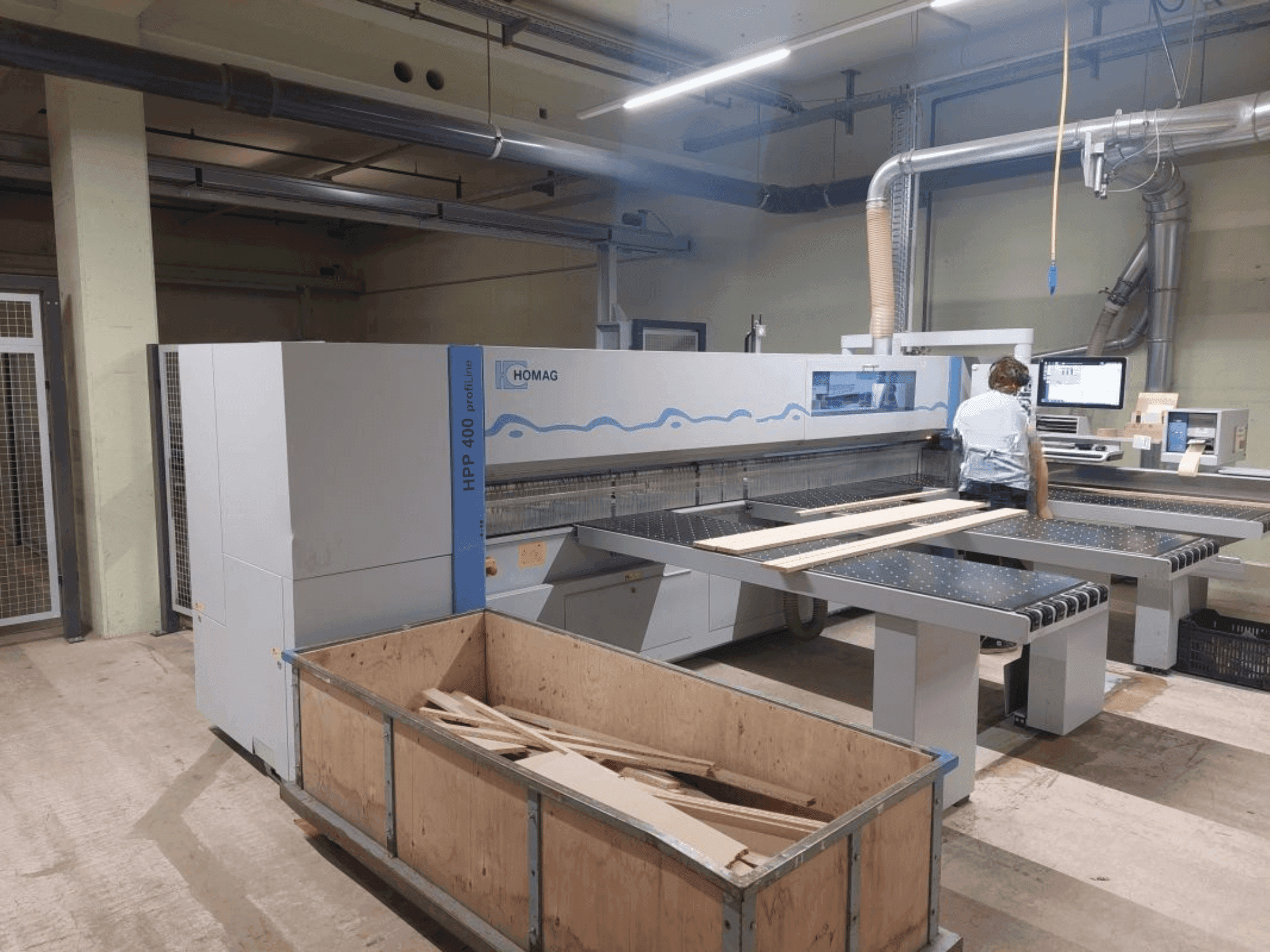 Prikaz stroja HOMAG HPP 400 profiLine sprijeda