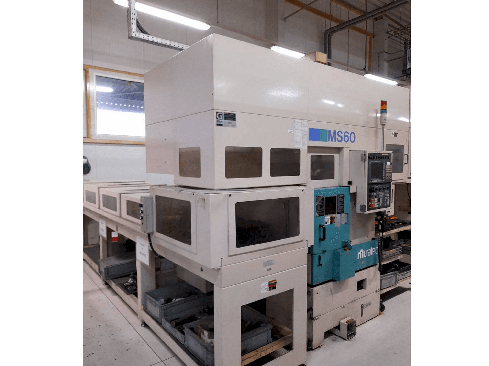 Prikaz stroja Muratec MS60 sprijeda