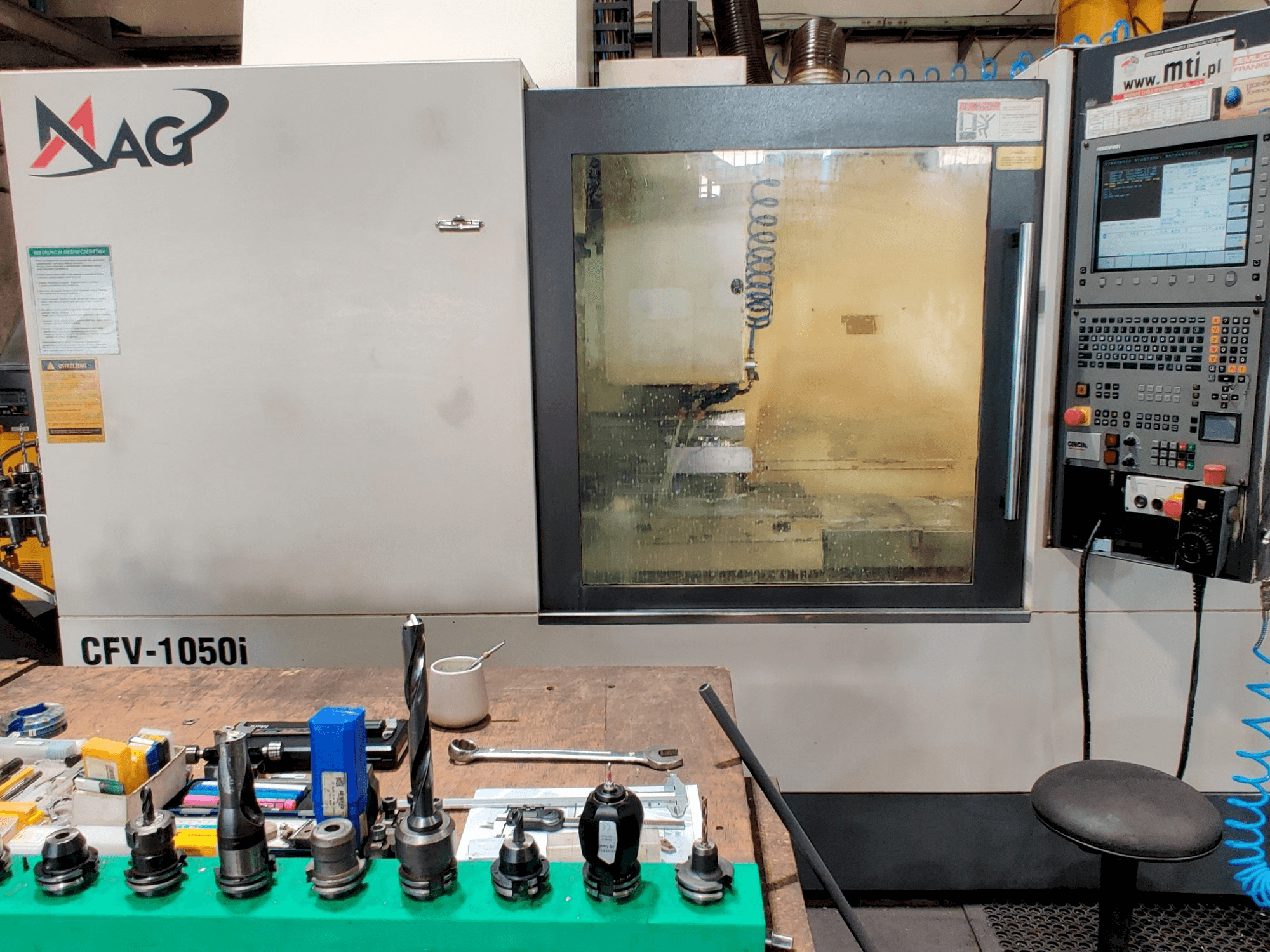 Prikaz stroja MAG CFV 1050 sprijeda