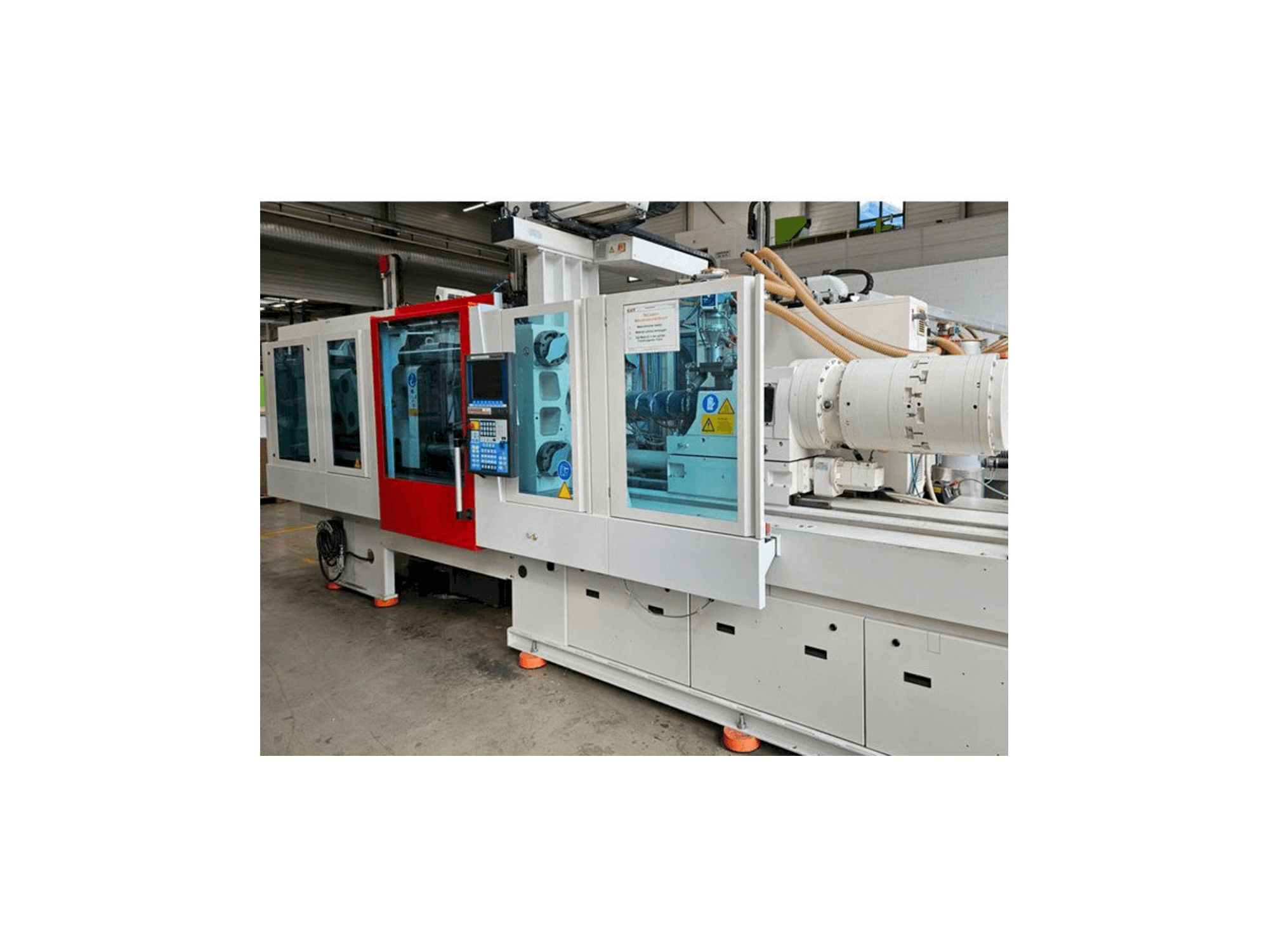 Prikaz stroja Krauss Maffei EX 160 / 180 mit LRX 100 sprijeda