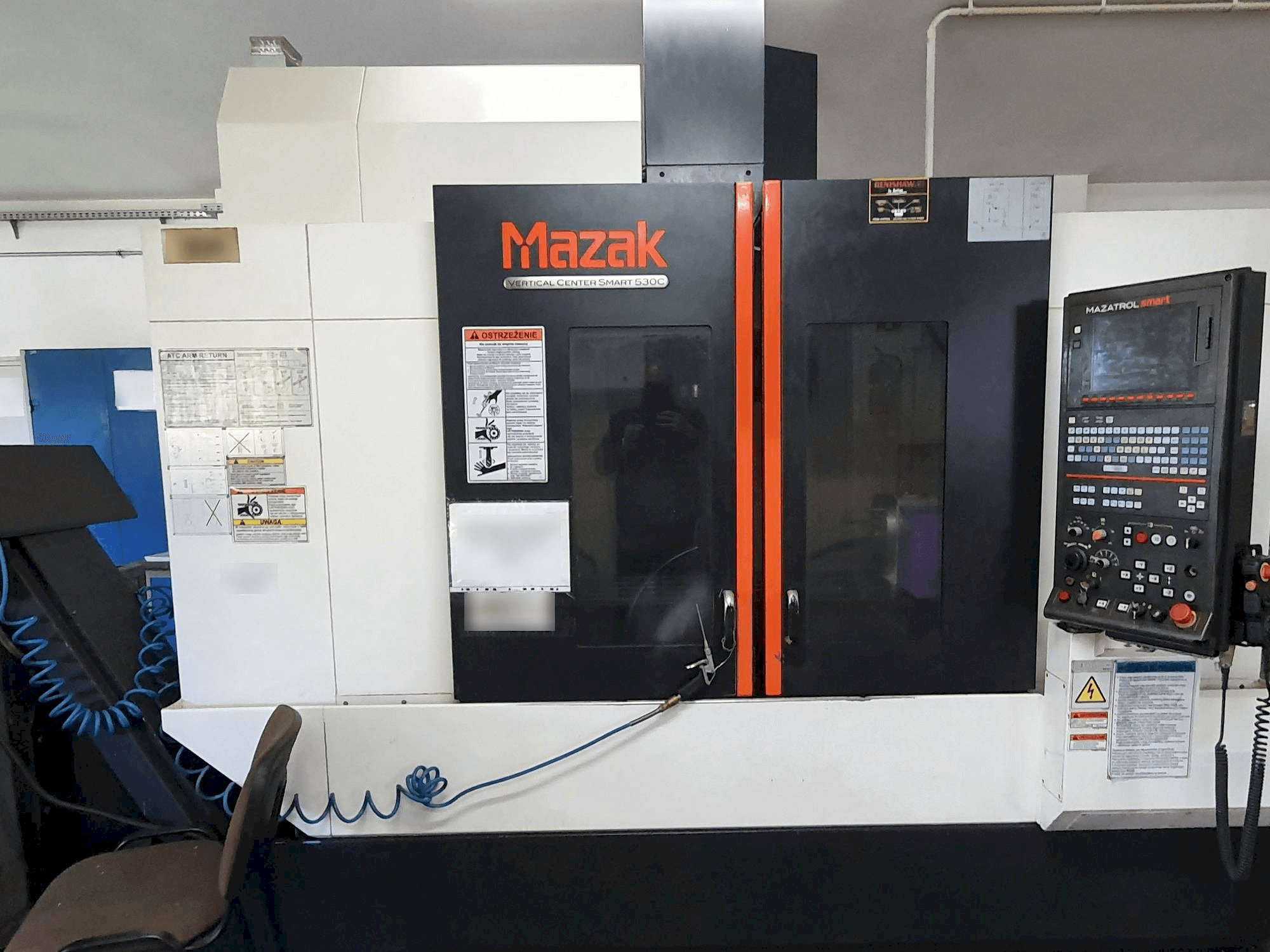 Prikaz stroja Mazak Smart 530C sprijeda
