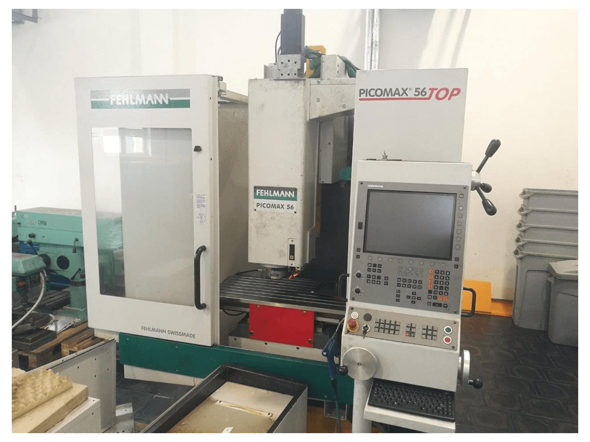 Prikaz stroja FEHLMANN PICOMAX 56 TOP sprijeda