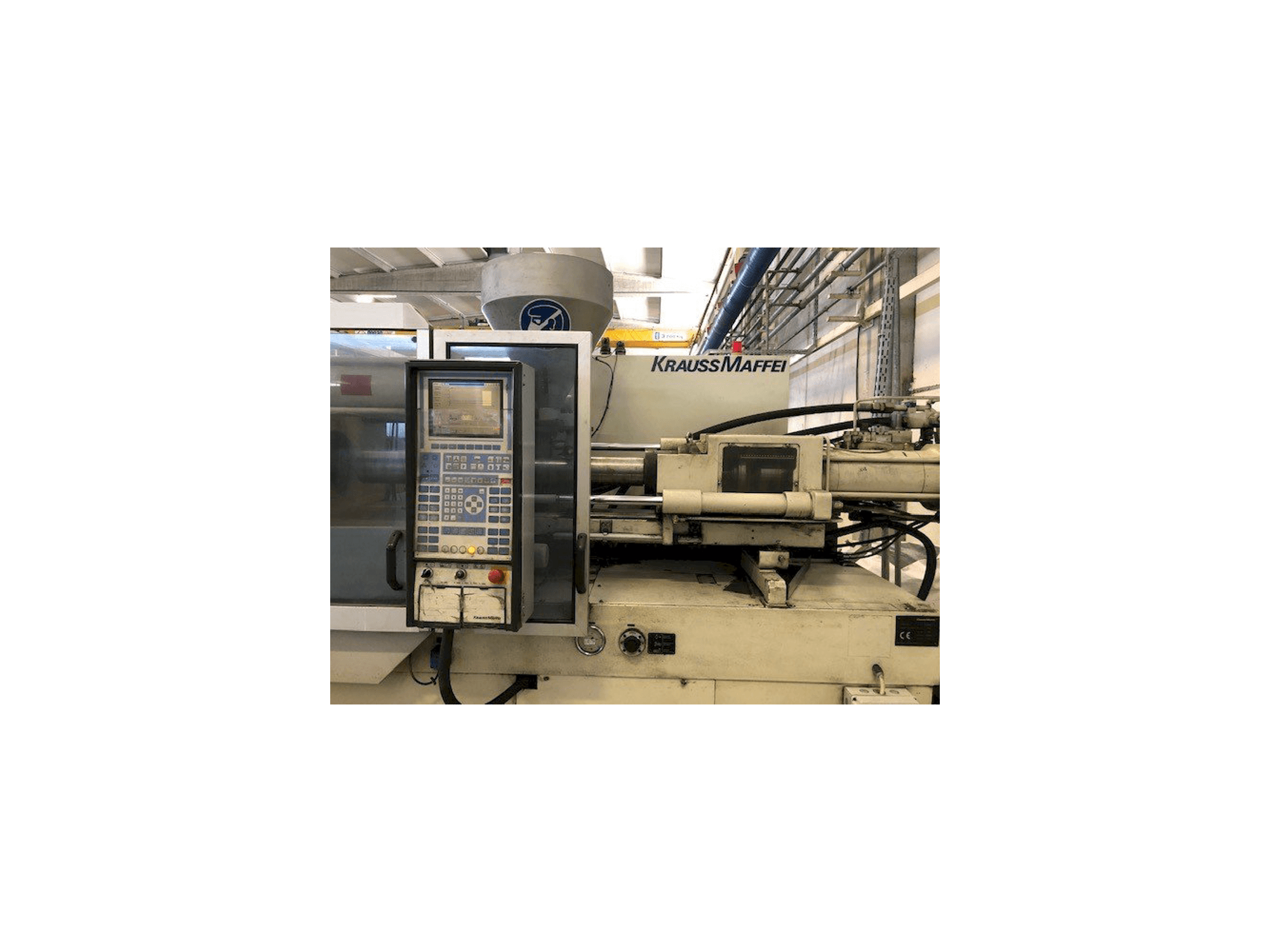 Prikaz stroja Krauss Maffei 150-700 C2 sprijeda