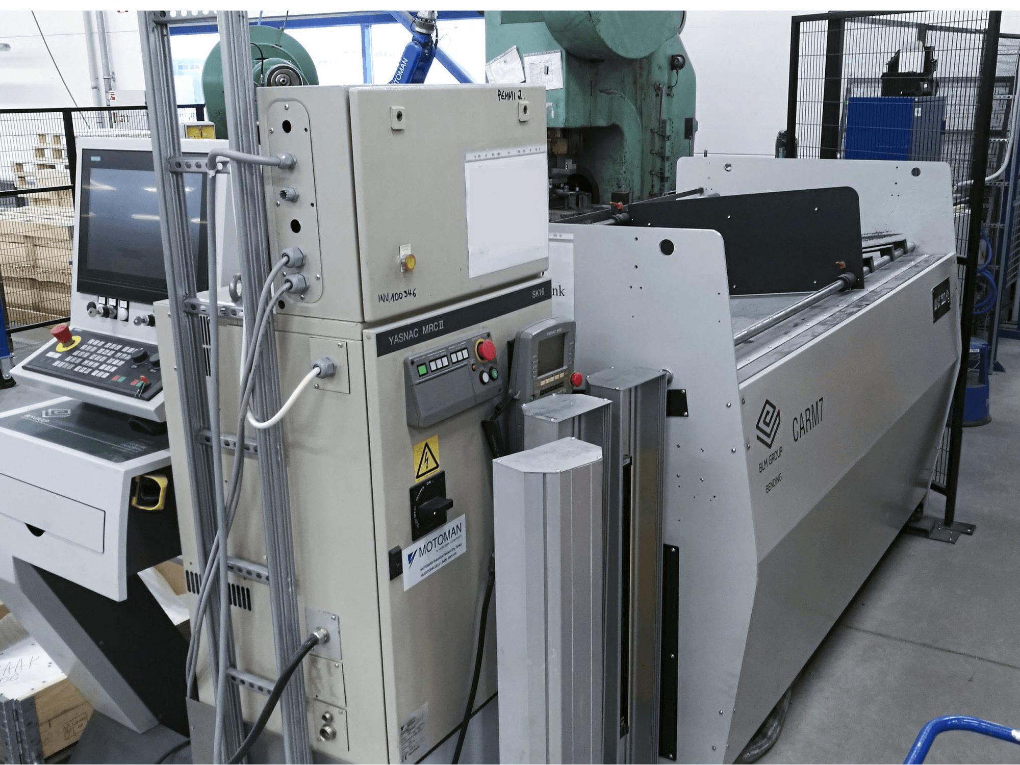 Prikaz stroja BLM SMART sprijeda