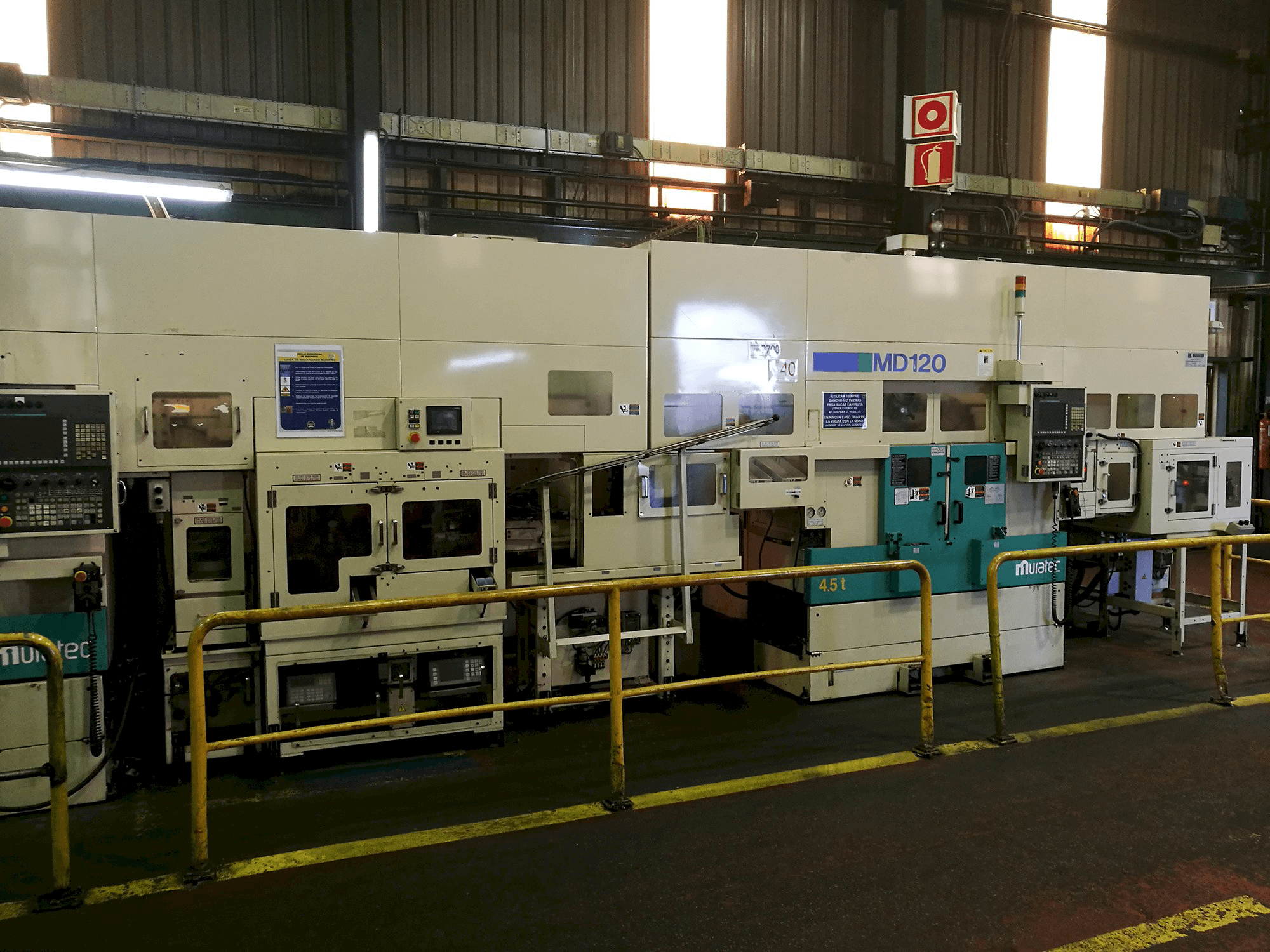 Prikaz stroja MURATA Muratec MD 120 sprijeda