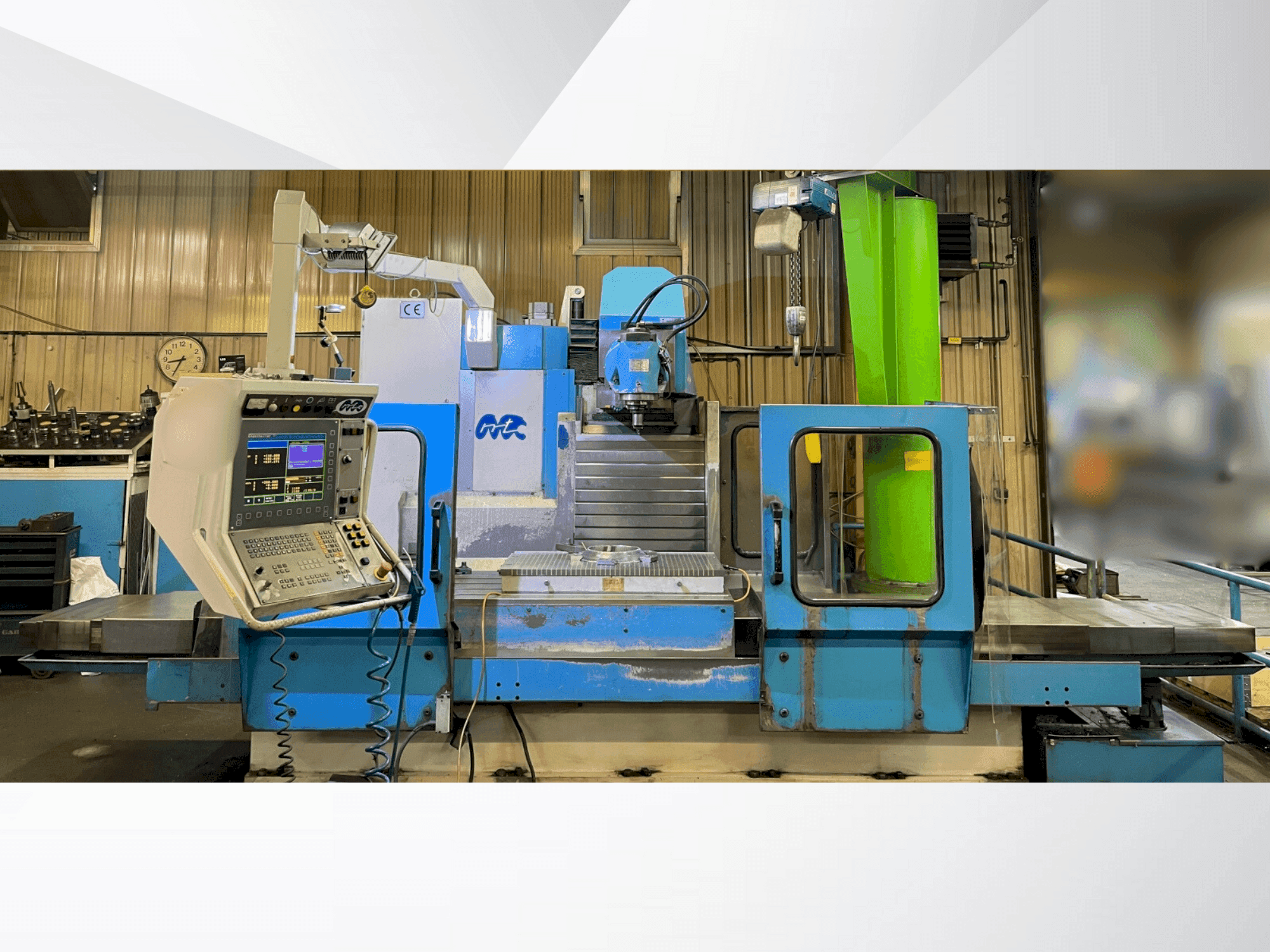 Prikaz stroja MTE Kompakt Plus sprijeda