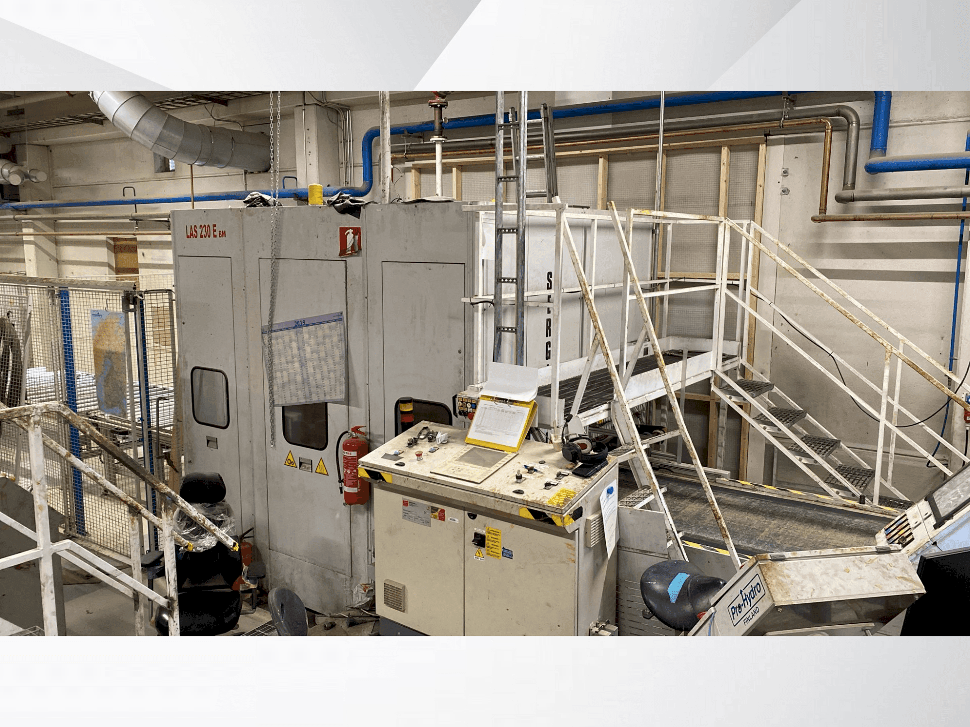 Prikaz stroja SERGIANI LAS 230BM sprijeda