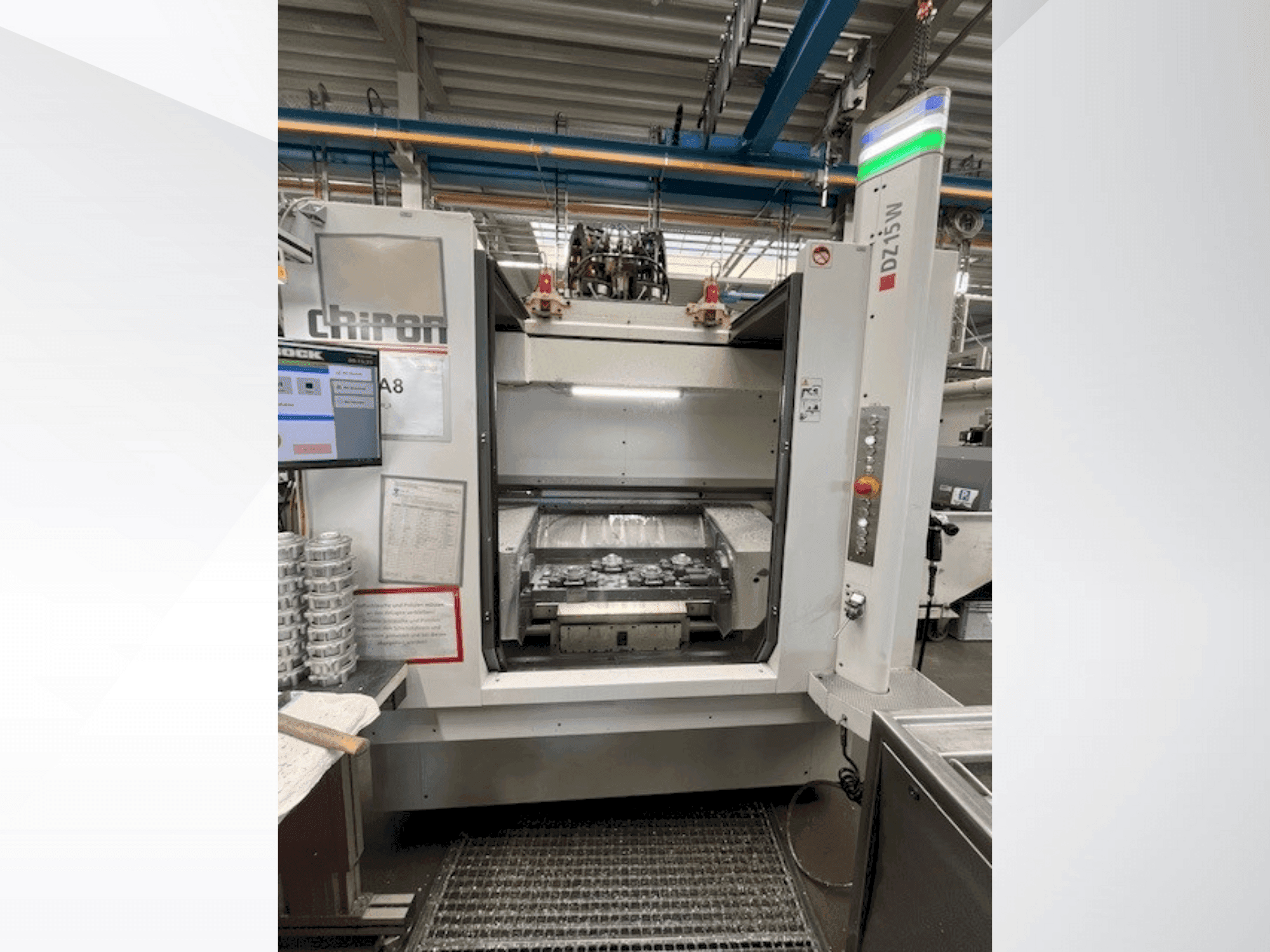 Prikaz stroja CHIRON DZ 15 W sprijeda