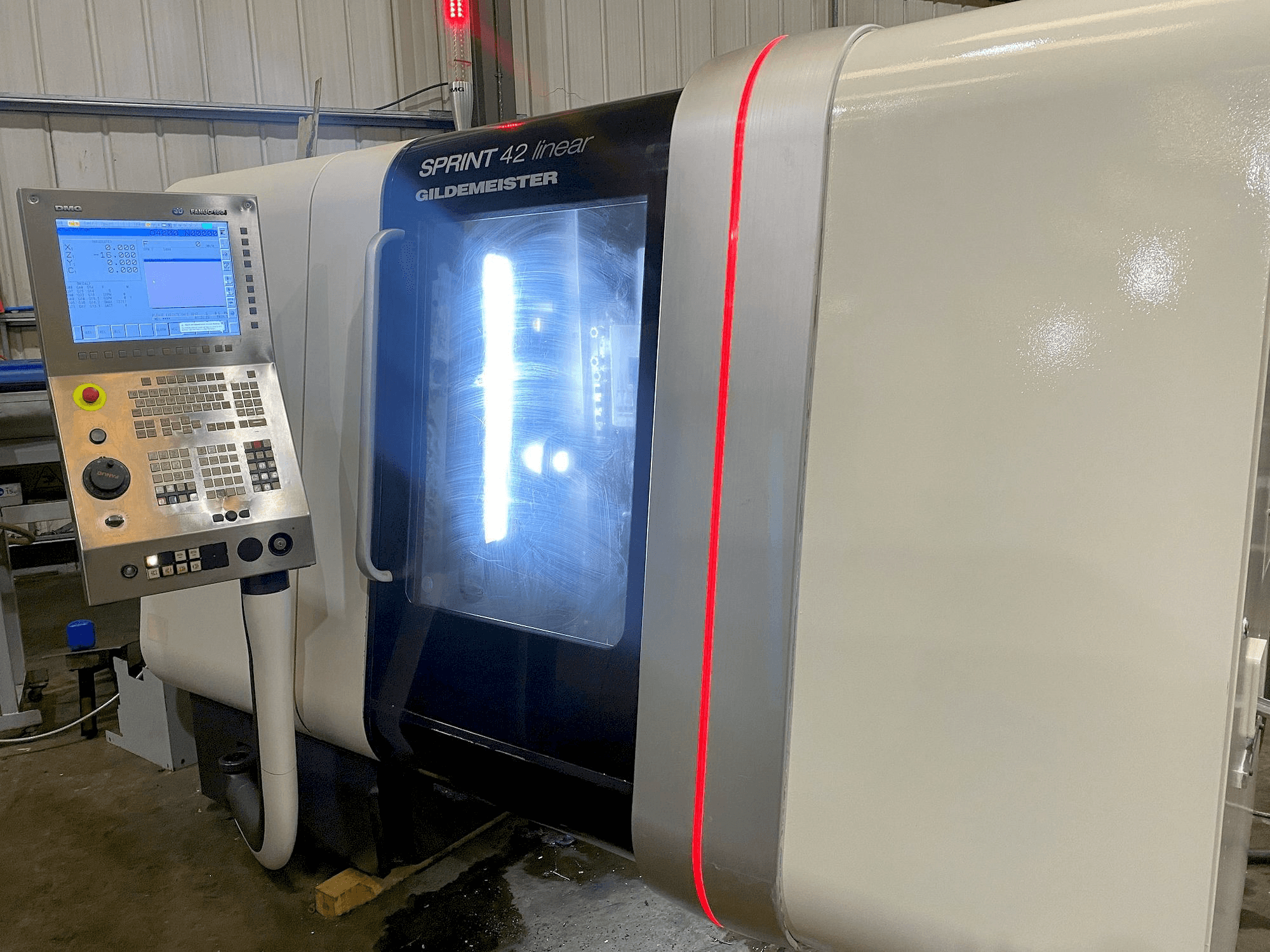 Prikaz stroja DMG GILDEMEISTER SPRINT 42 linear sprijeda