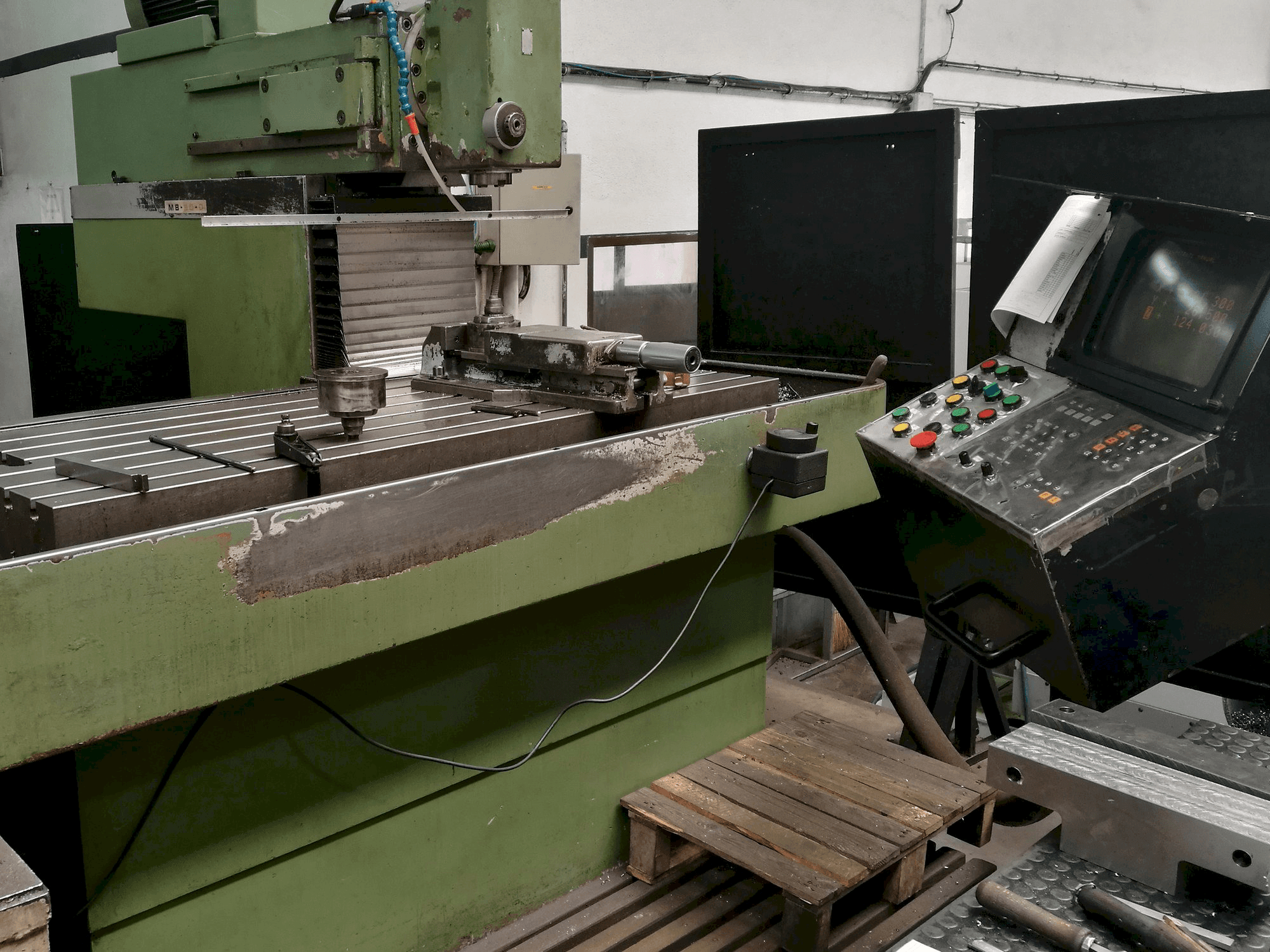 Prikaz stroja Metba MB50-D sprijeda