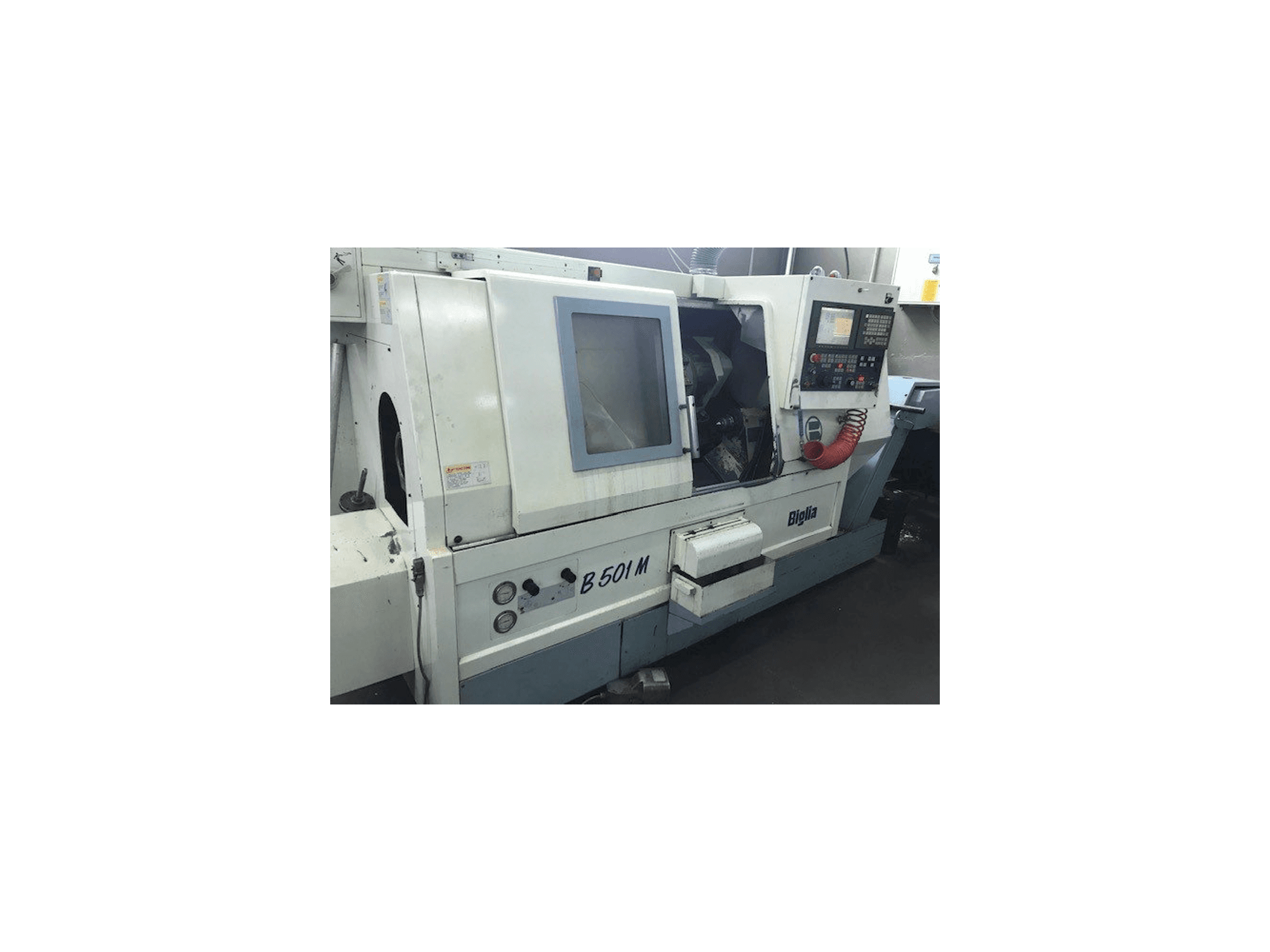 Prikaz stroja Biglia B501 sprijeda
